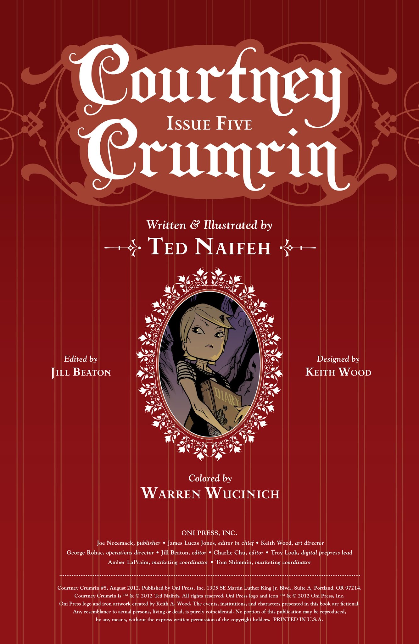 Read online Courtney Crumrin comic -  Issue #5 - 2