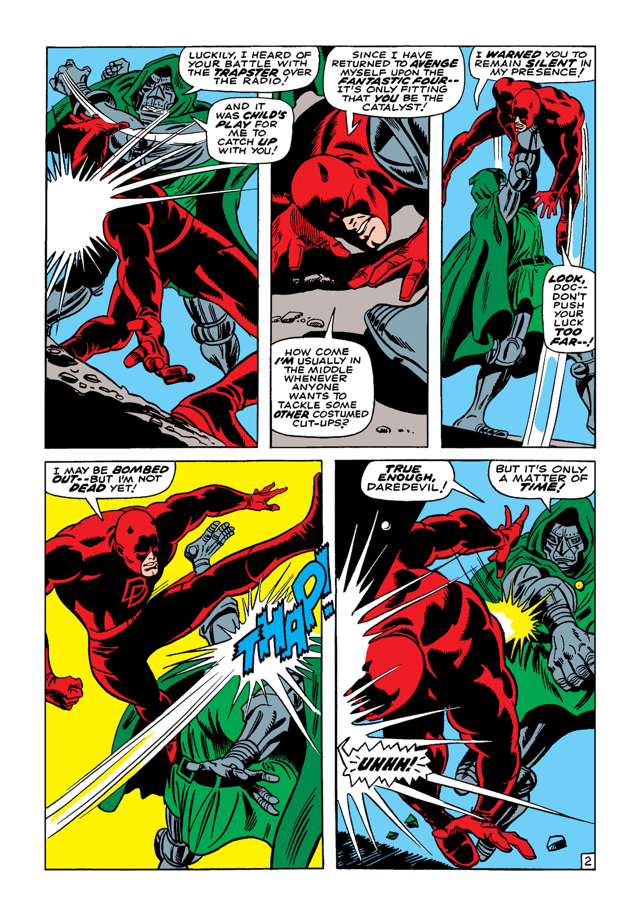 Read online Marvel Masterworks: Daredevil comic -  Issue # TPB 4 (Part 1) - 92