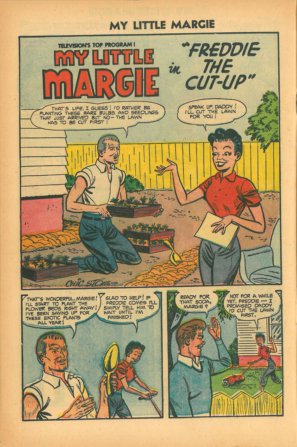 Read online My Little Margie (1954) comic -  Issue #6 - 16