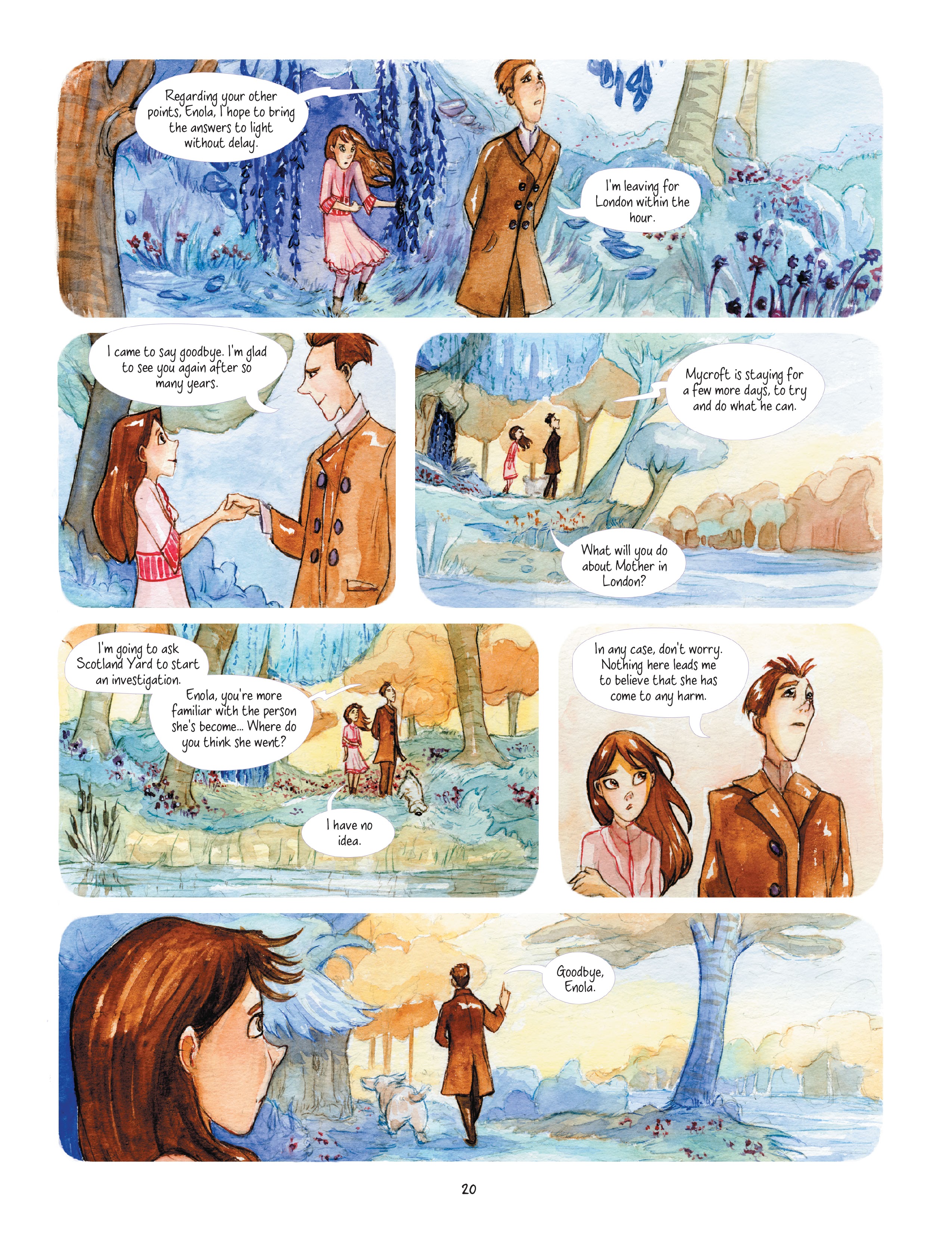 Read online An Enola Holmes Mystery comic -  Issue #1 - 22