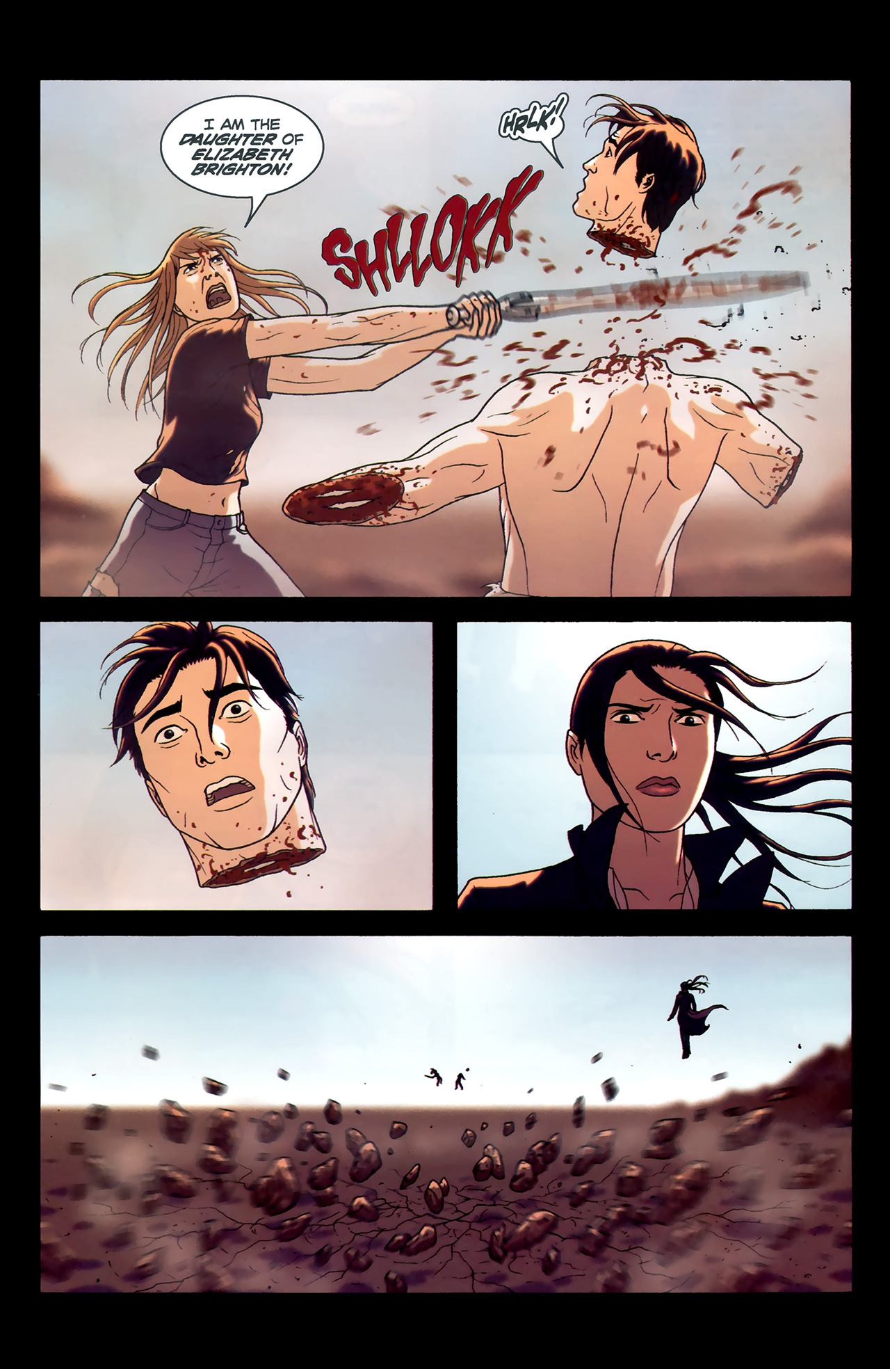 Read online The Sword comic -  Issue #18 - 19