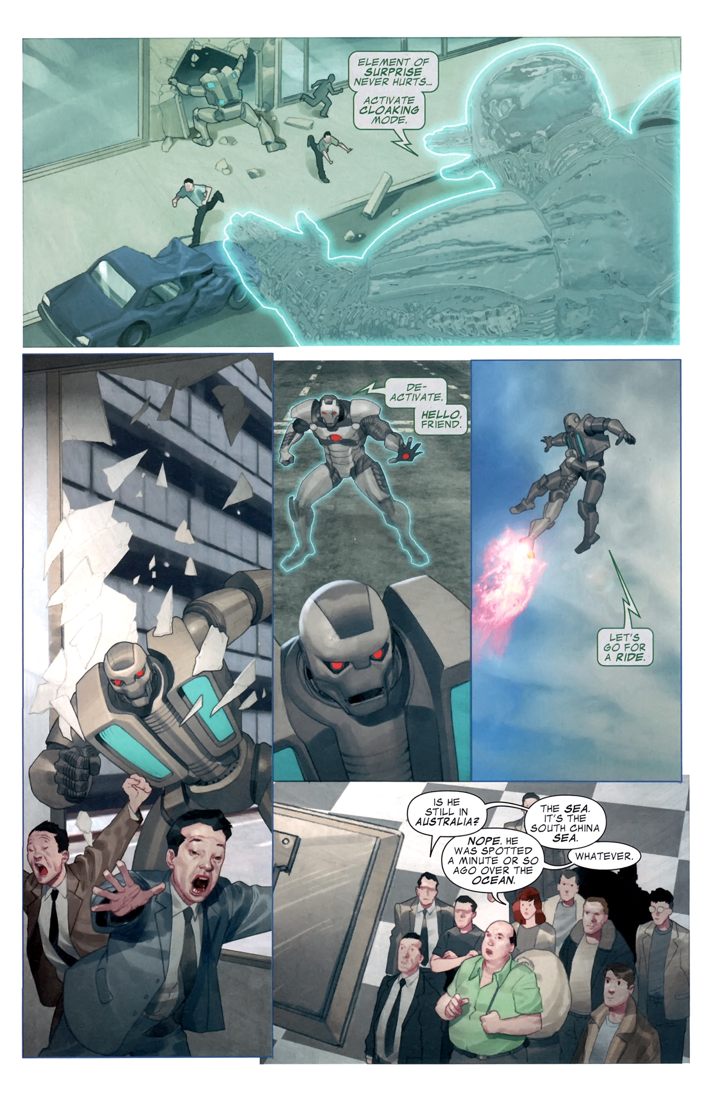 Read online Iron Man 2.0 comic -  Issue #10 - 16