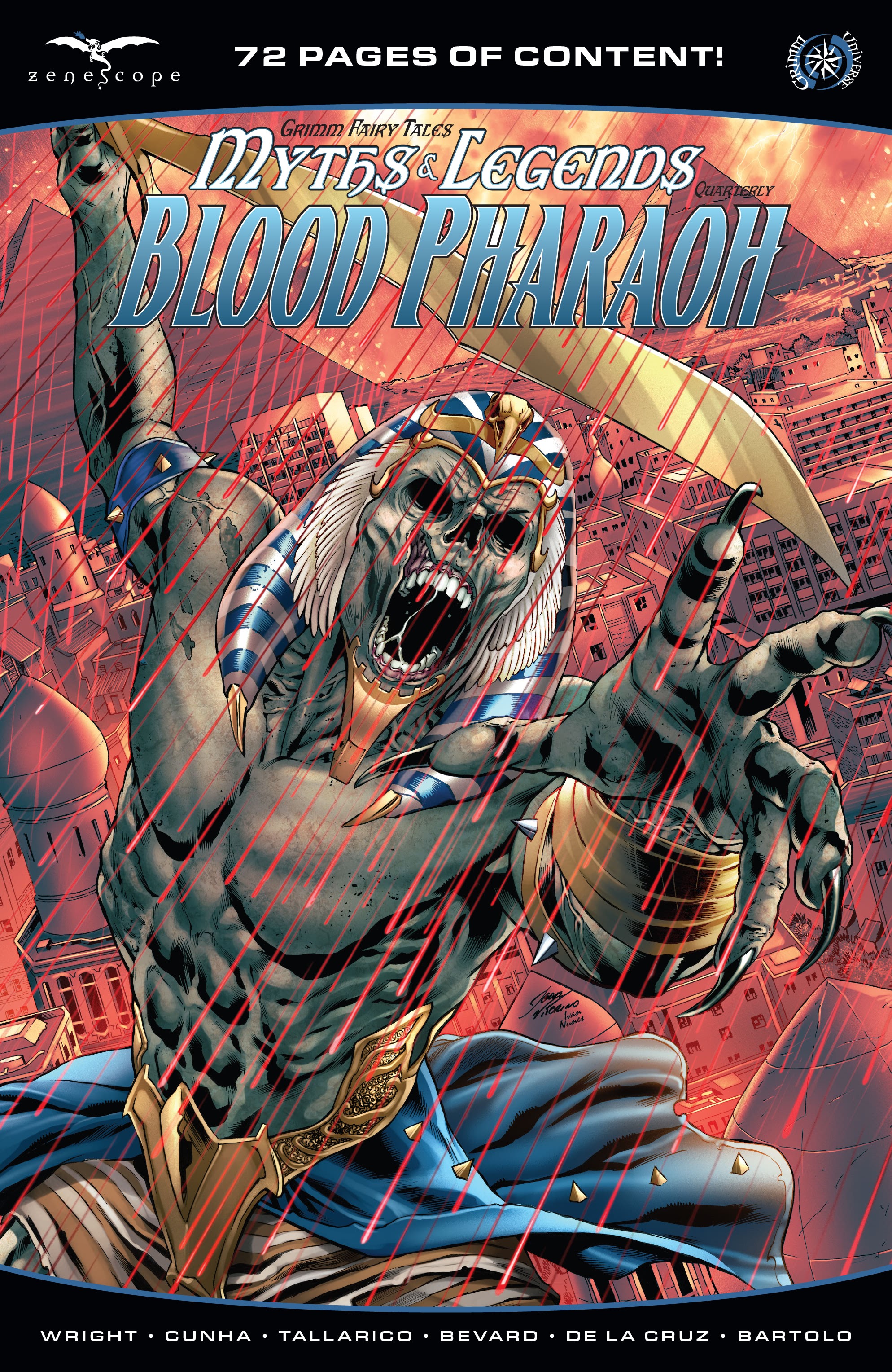 Read online Myths & Legends Quarterly: Blood Pharaoh comic -  Issue # Full - 1