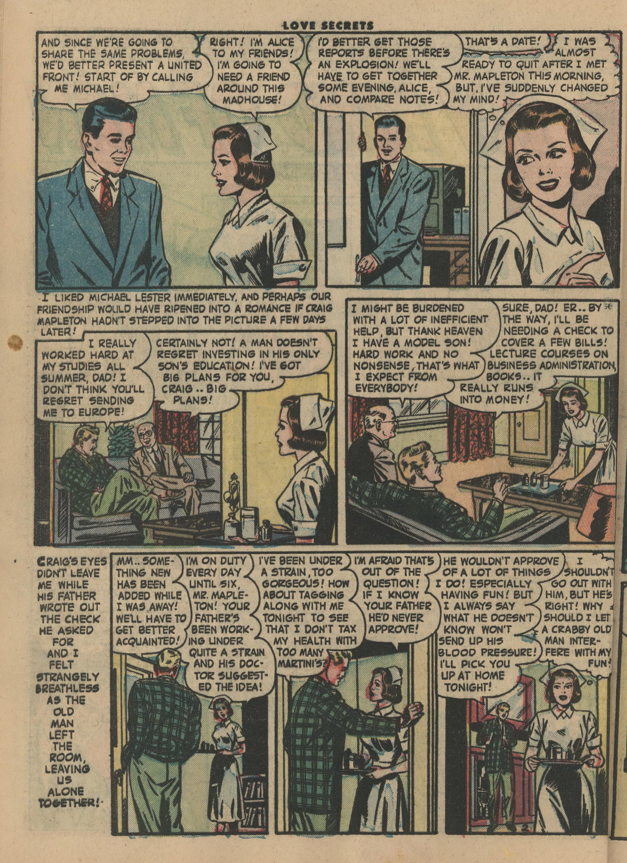 Read online Love Secrets (1953) comic -  Issue #32 - 28