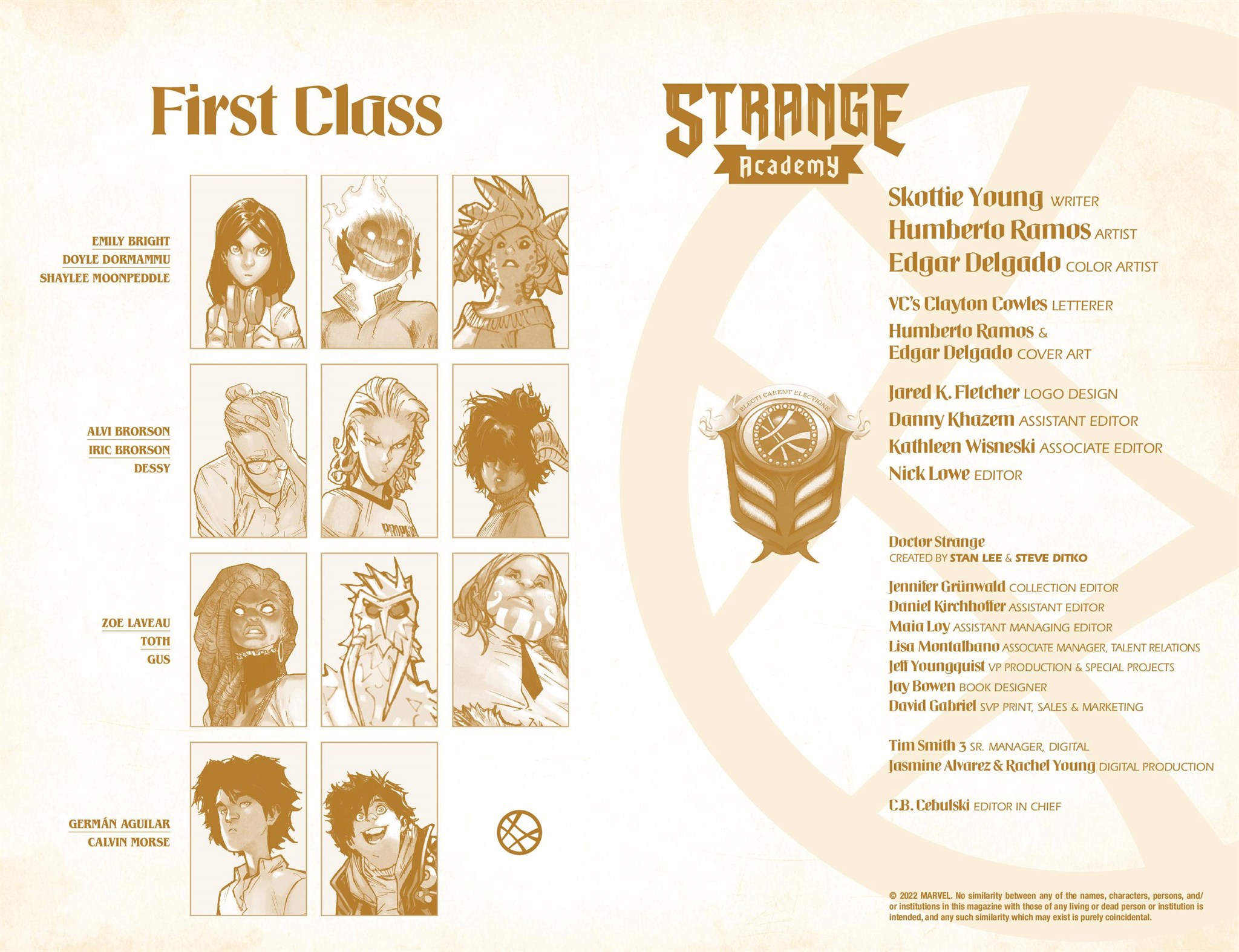 Read online Strange Academy comic -  Issue # _First Class Collection (Part 1) - 3