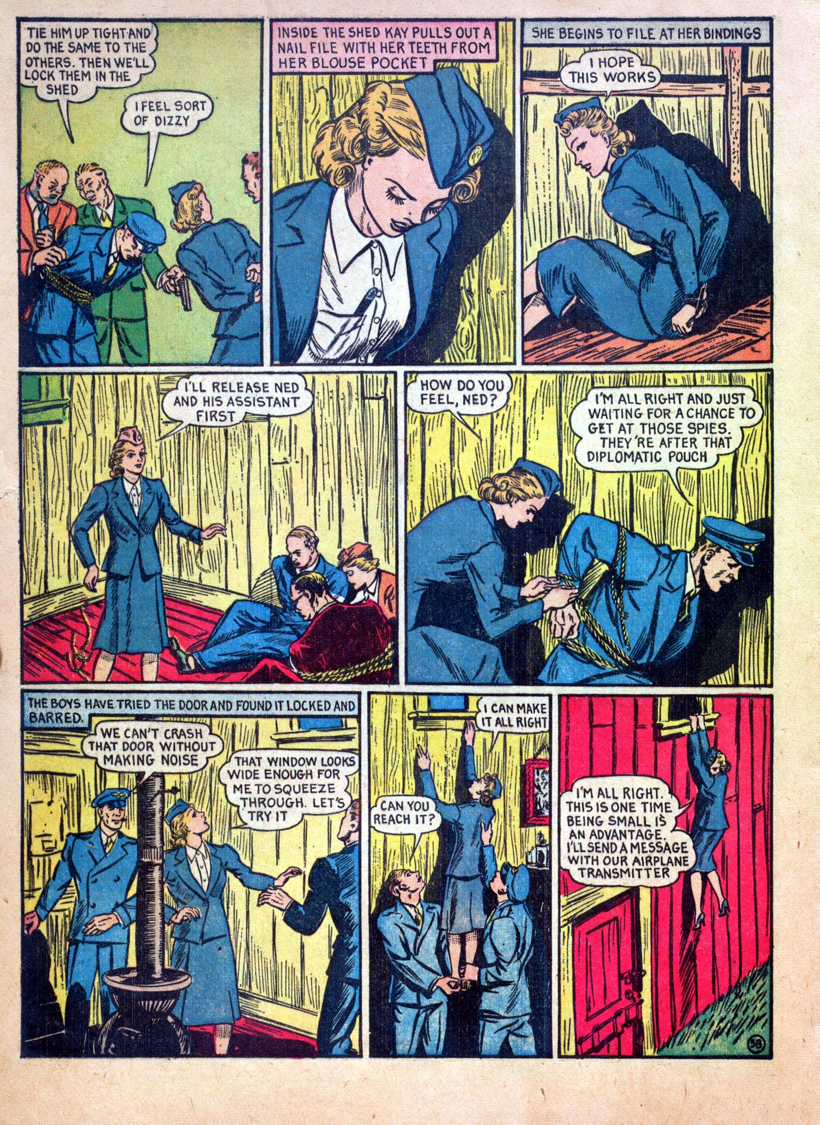 Read online Our Flag Comics comic -  Issue #1 - 60