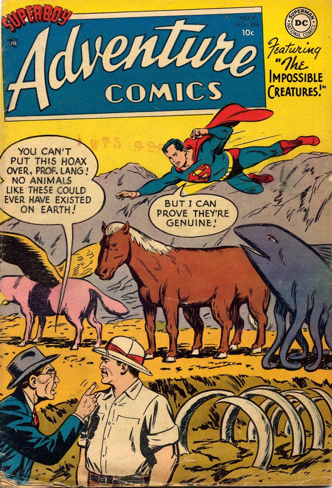 Read online Adventure Comics (1938) comic -  Issue #206 - 1