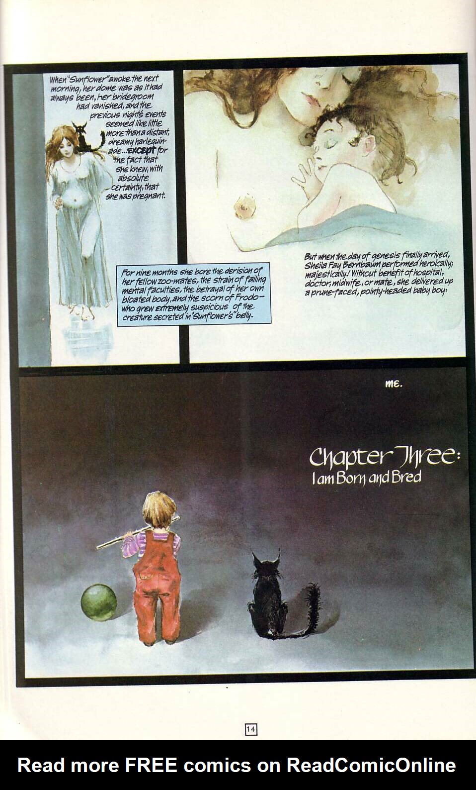 Read online Moonshadow comic -  Issue #1 - 16