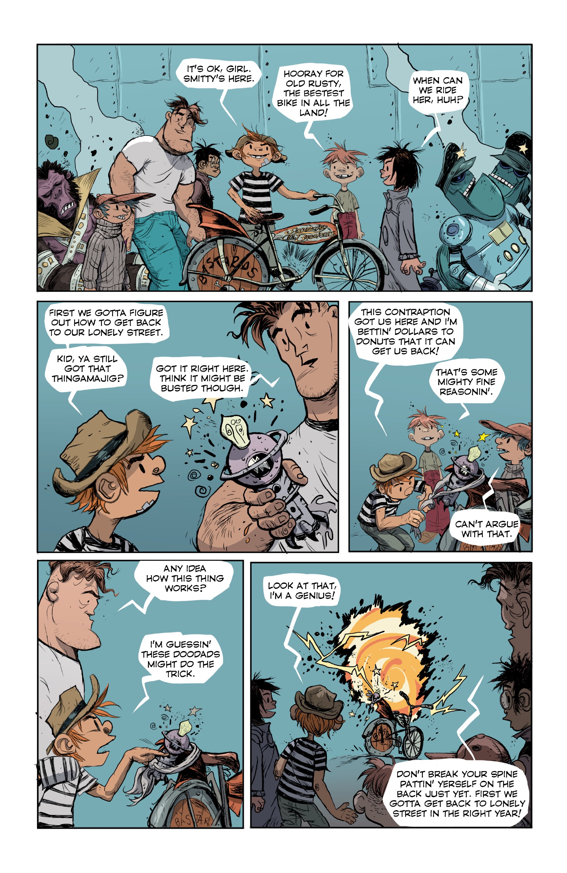 Read online The Unholy Bastards vs. the Future! comic -  Issue # Full - 22