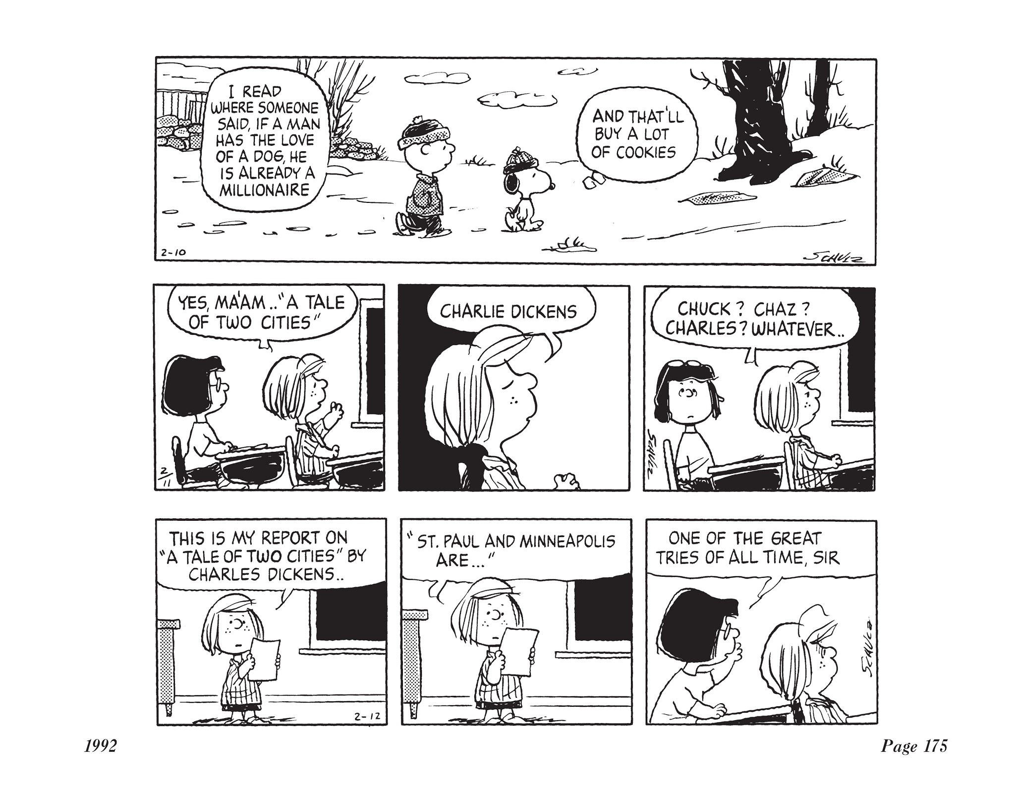 Read online The Complete Peanuts comic -  Issue # TPB 21 - 189