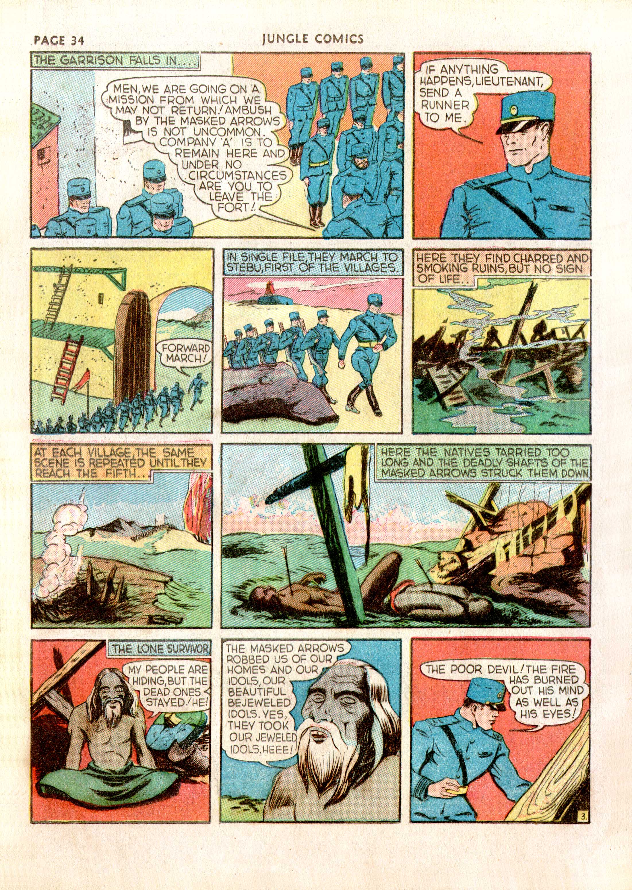 Read online Jungle Comics comic -  Issue #5 - 38