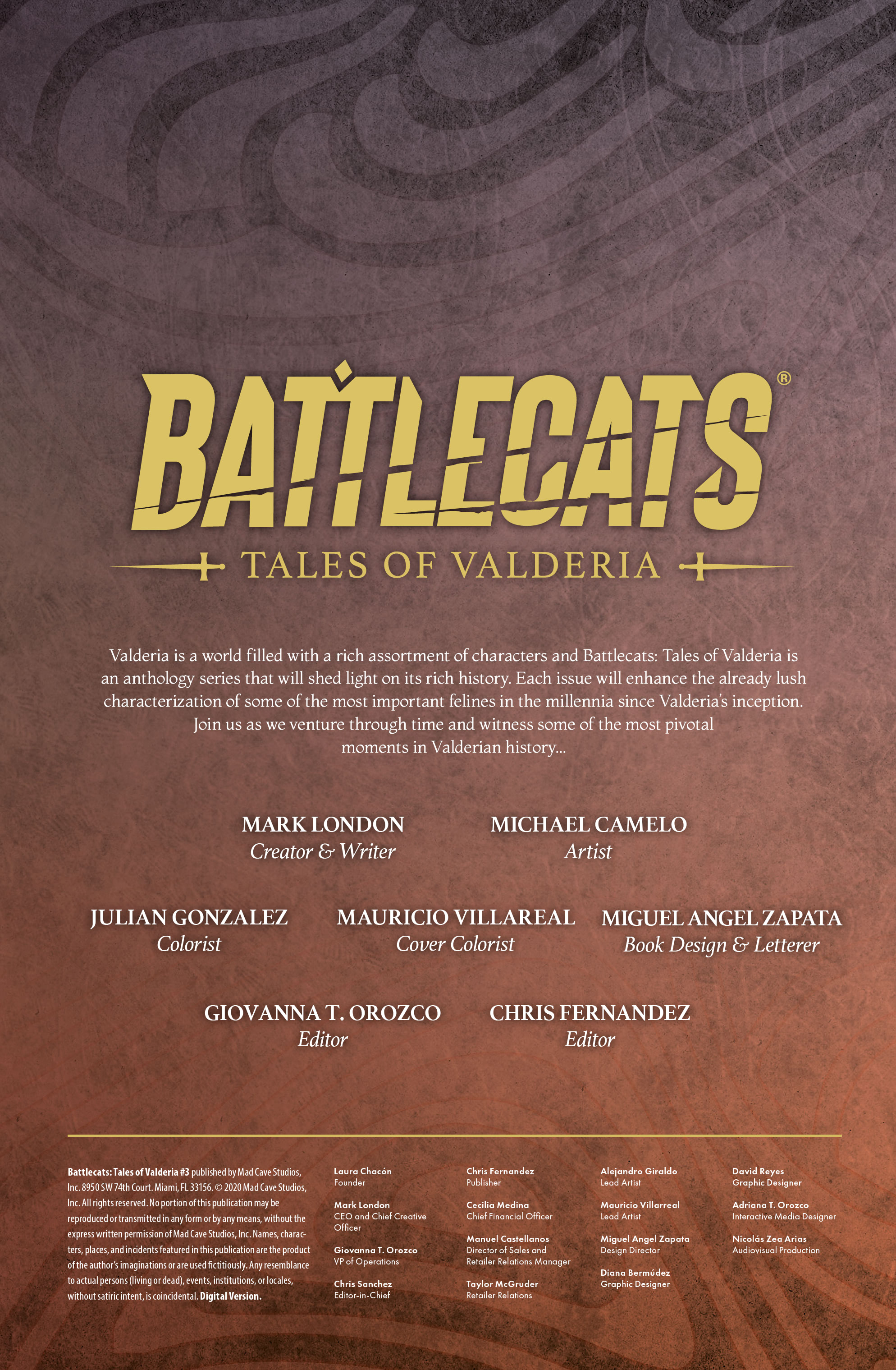 Read online Battlecats: Tales of Valderia comic -  Issue #3 - 3