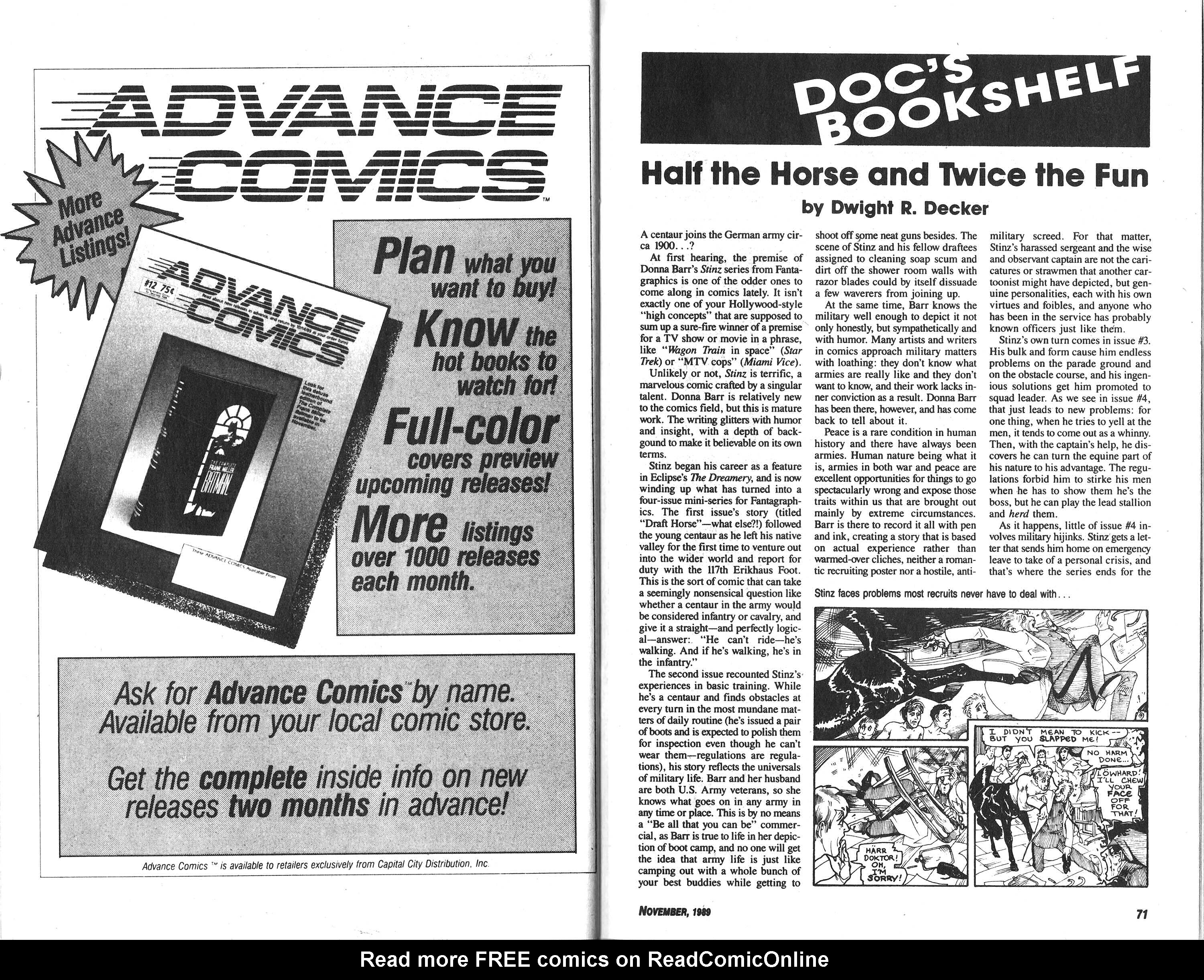 Read online Amazing Heroes comic -  Issue #173 - 36