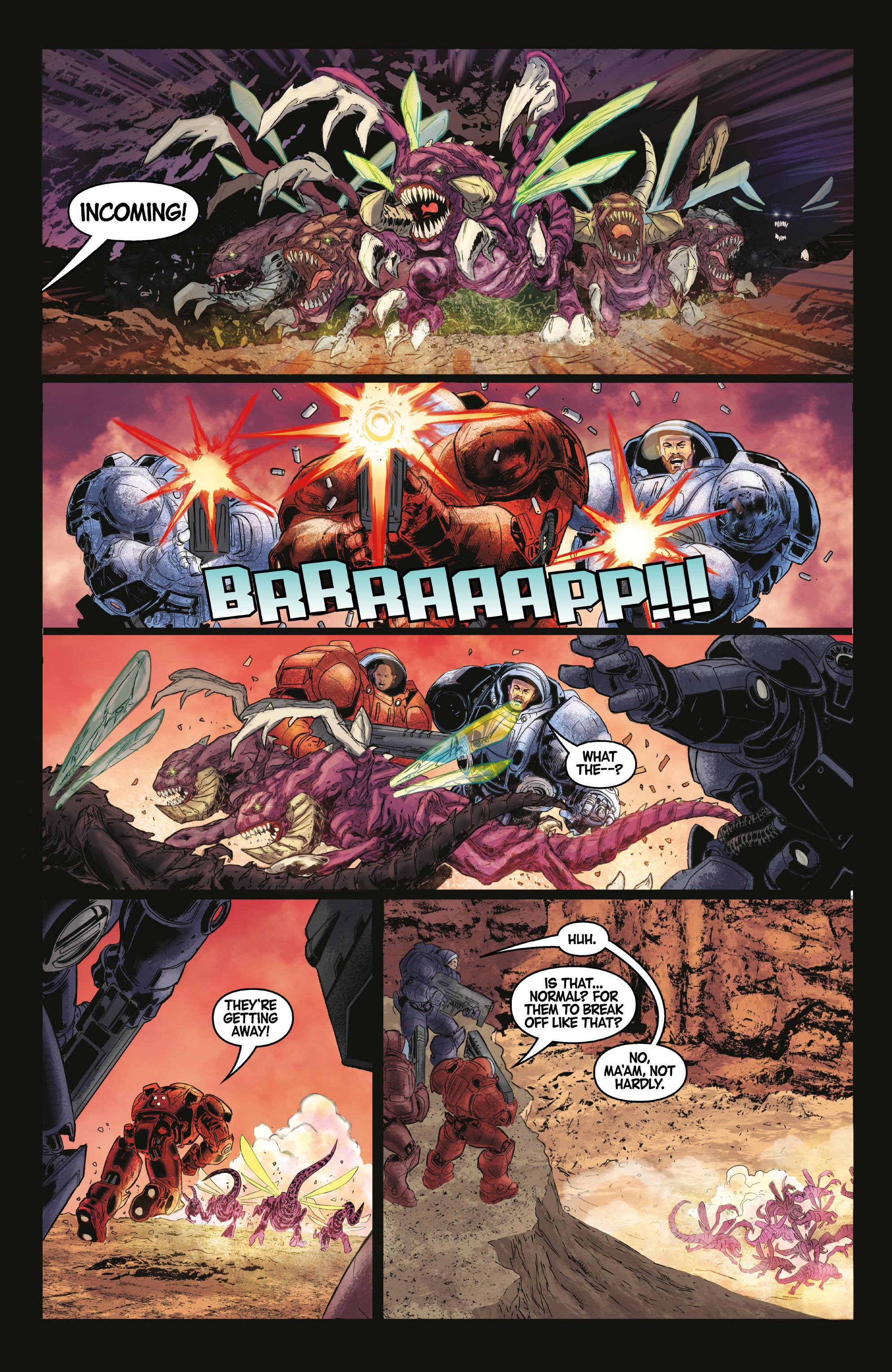Read online StarCraft: Soldiers comic -  Issue #3 - 14