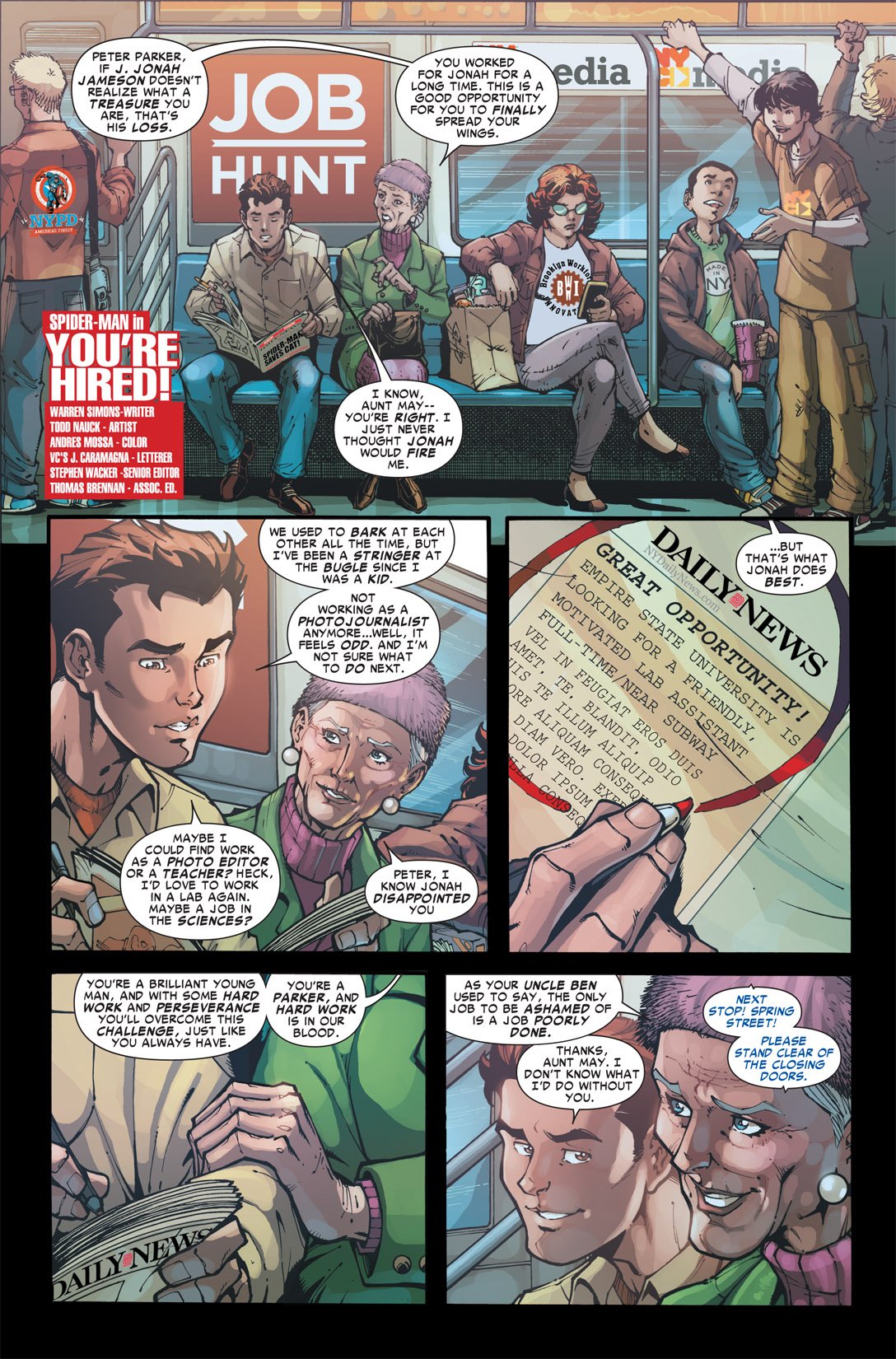 Read online The Amazing Spider-Man: You're Hired! comic -  Issue # Full - 2