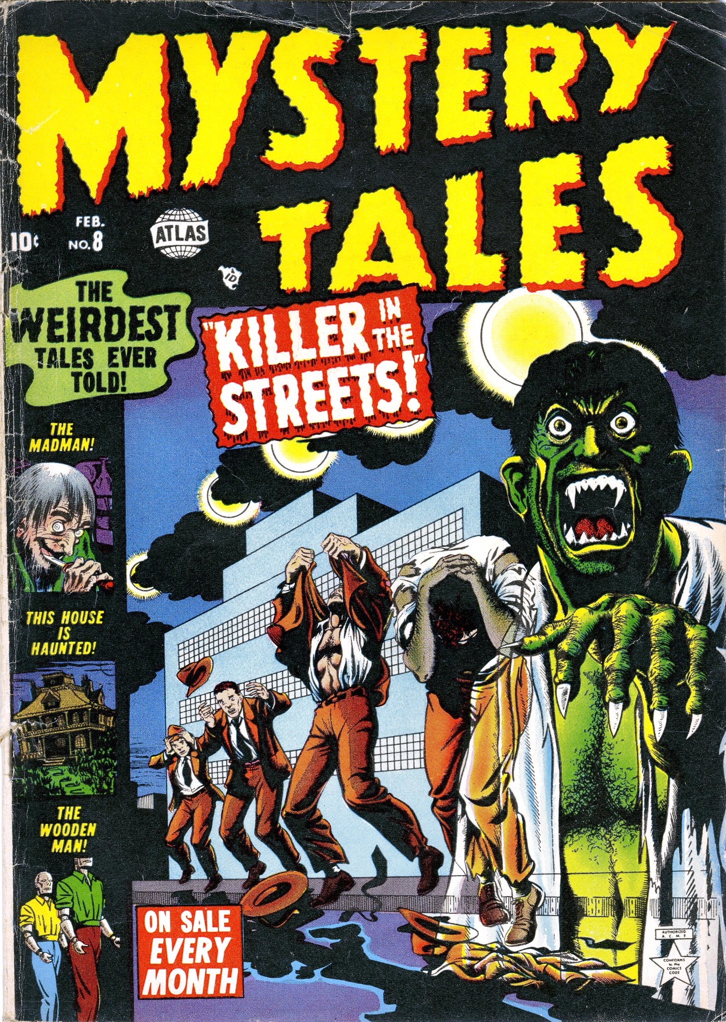 Read online Mystery Tales comic -  Issue #8 - 1