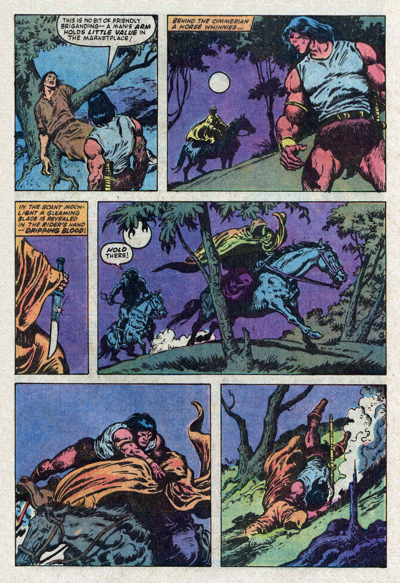 Read online Conan the Barbarian (1970) comic -  Issue #149 - 5