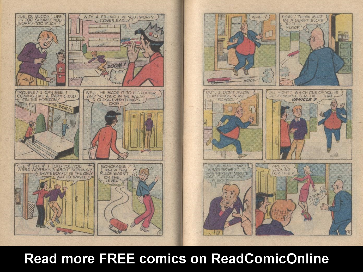 Read online Archie...Archie Andrews, Where Are You? Digest Magazine comic -  Issue #47 - 49