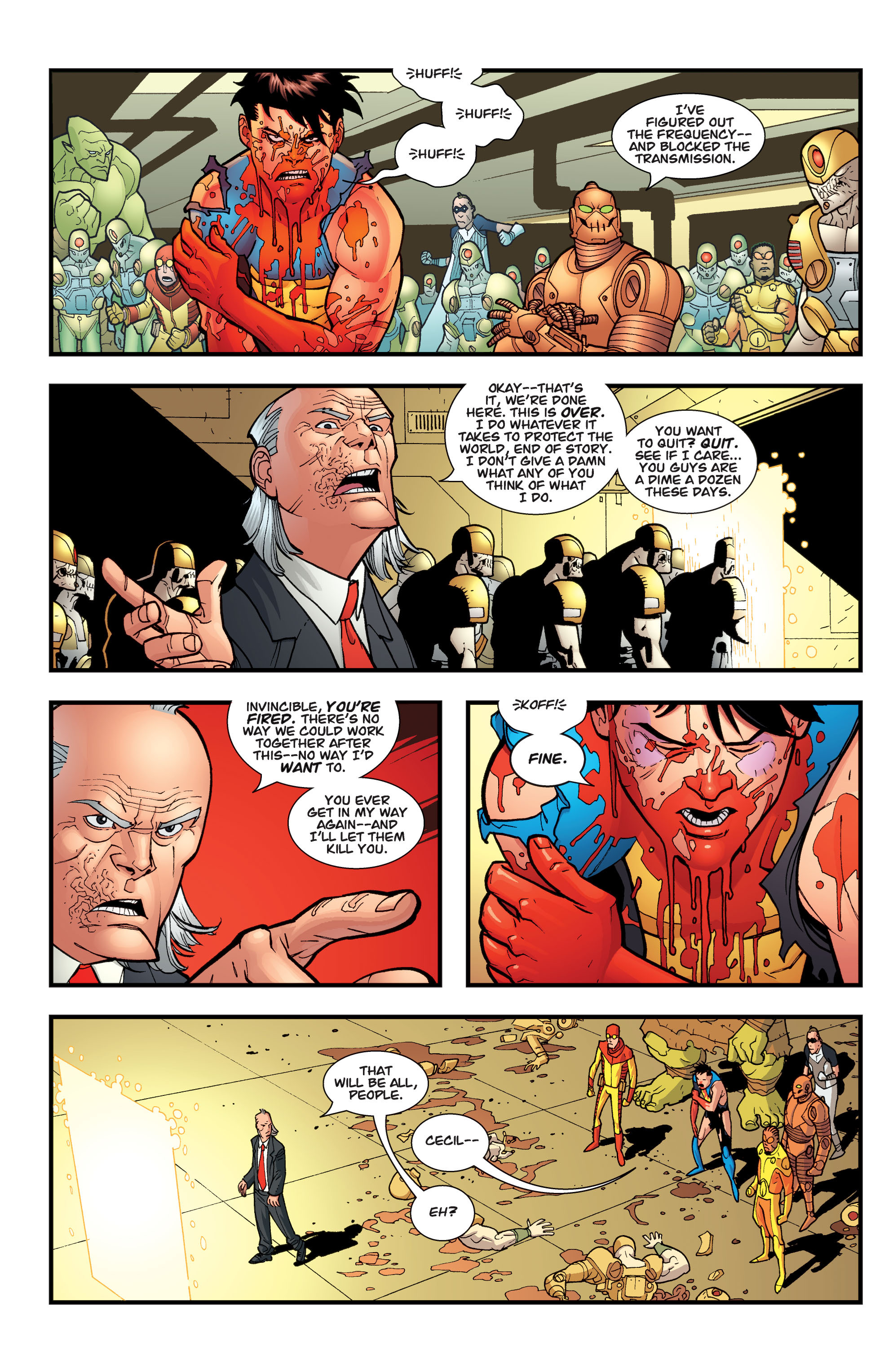 Read online Invincible comic -  Issue # _TPB 10 - Who's the Boss - 65