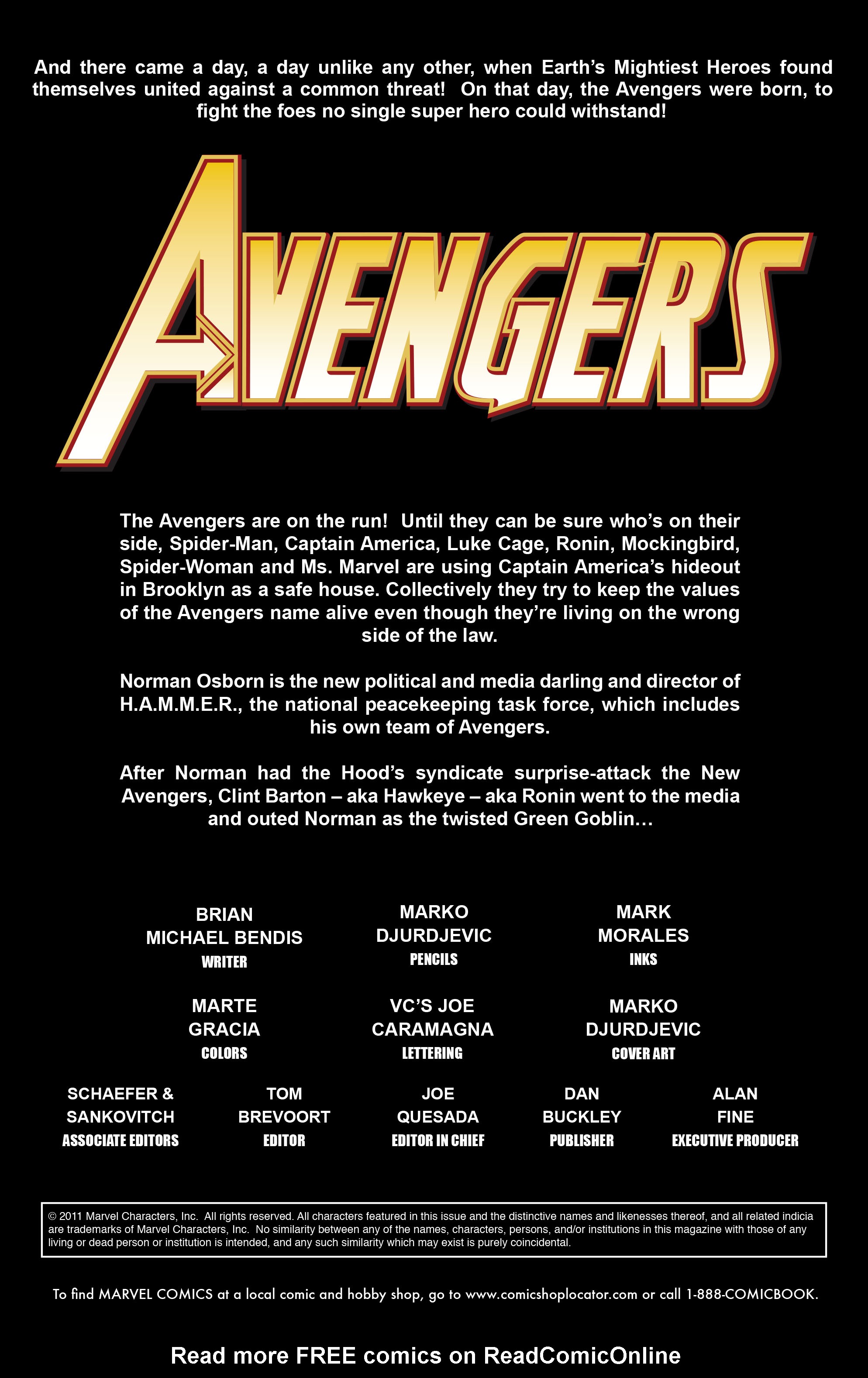 Read online Dark Reign: The List - Avengers comic -  Issue # Full - 2