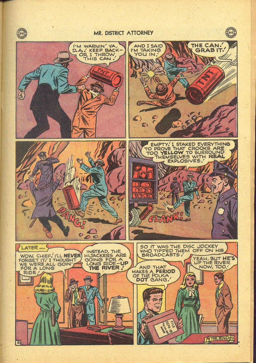 Read online Mr. District Attorney comic -  Issue #2 - 49
