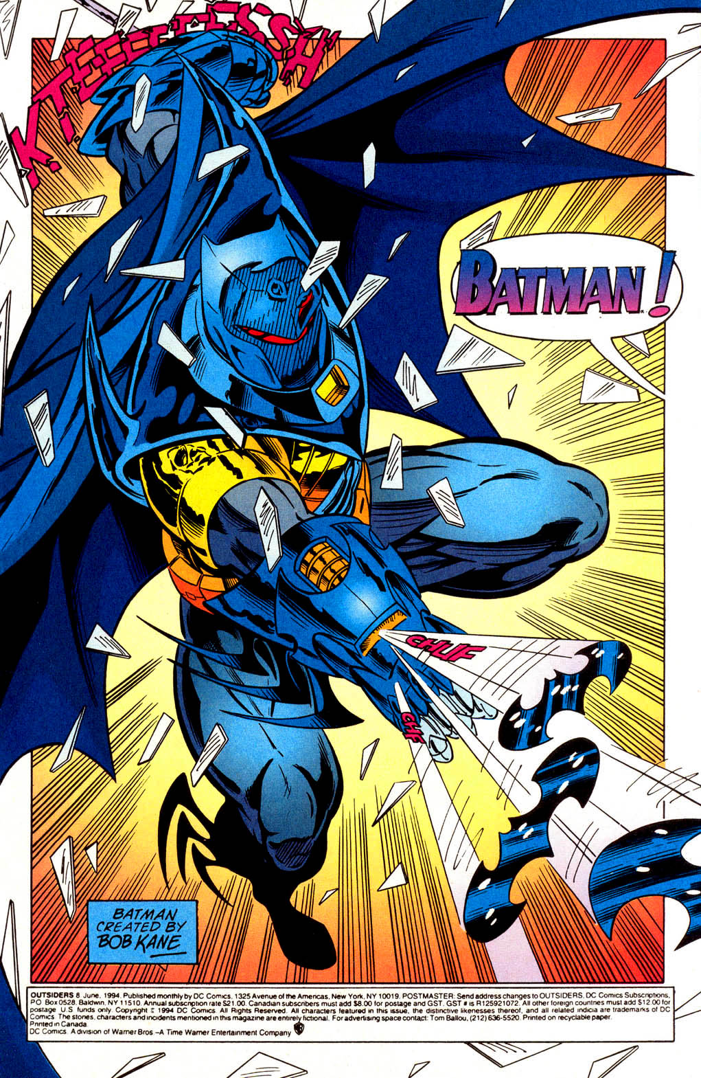 Read online Outsiders (1993) comic -  Issue #8 - 2