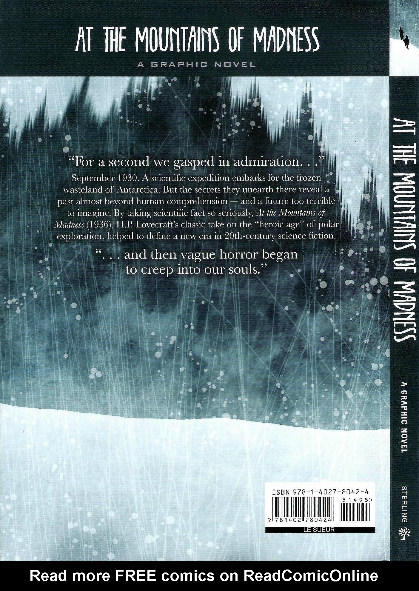 Read online At the Mountains of Madness comic -  Issue # Full - 118