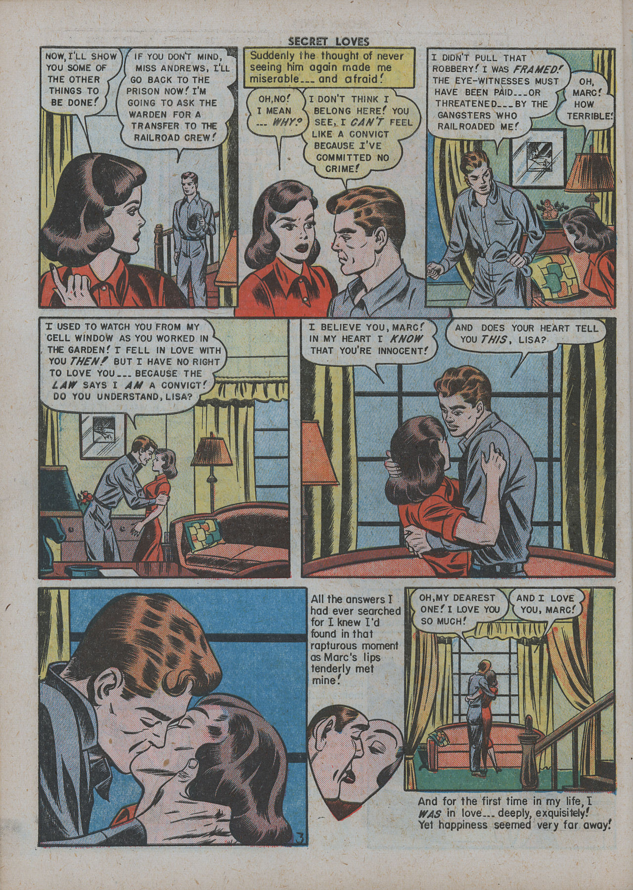 Read online Secret Loves comic -  Issue #6 - 14