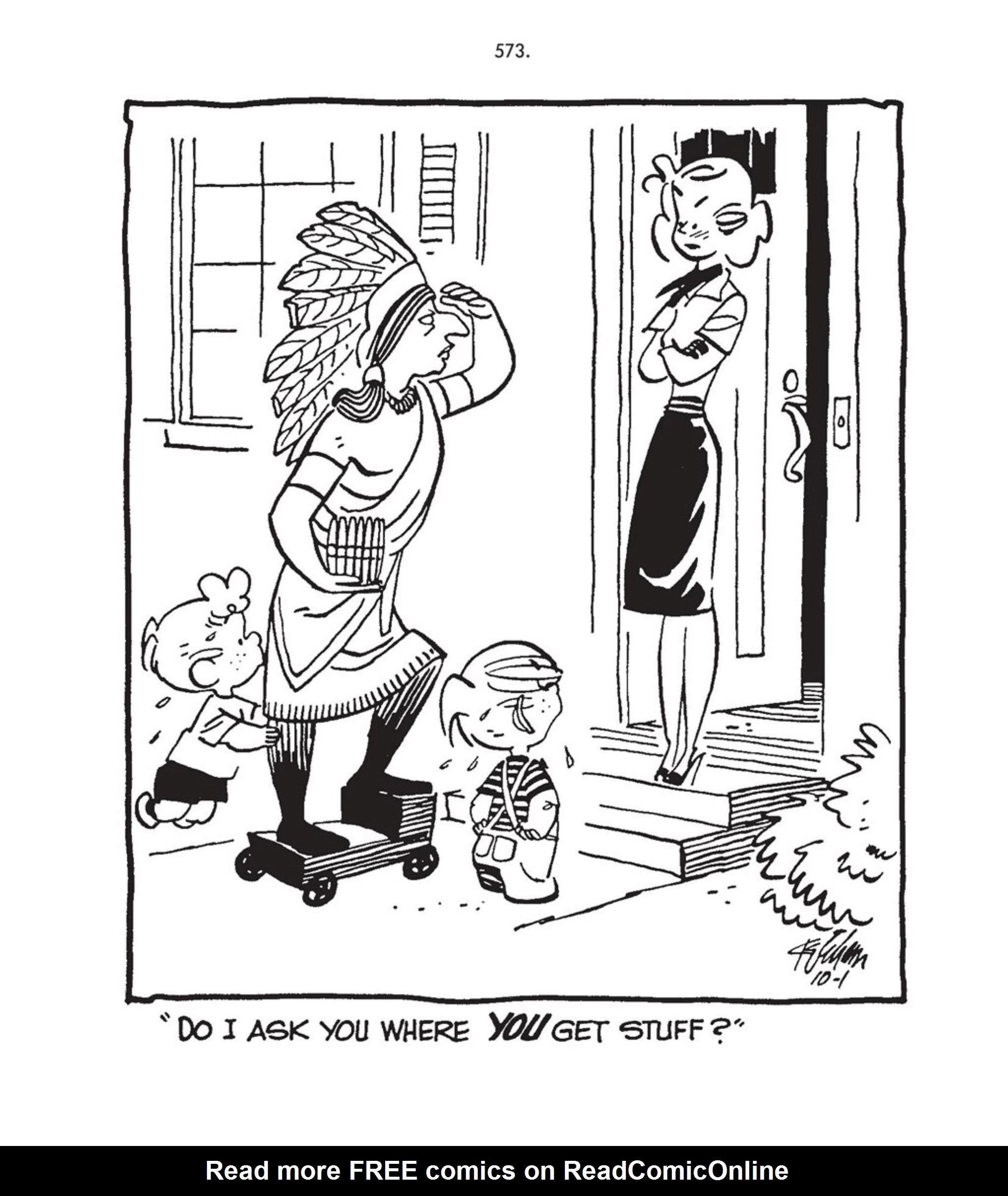 Read online Hank Ketcham's Complete Dennis the Menace comic -  Issue # TPB 2 (Part 6) - 99