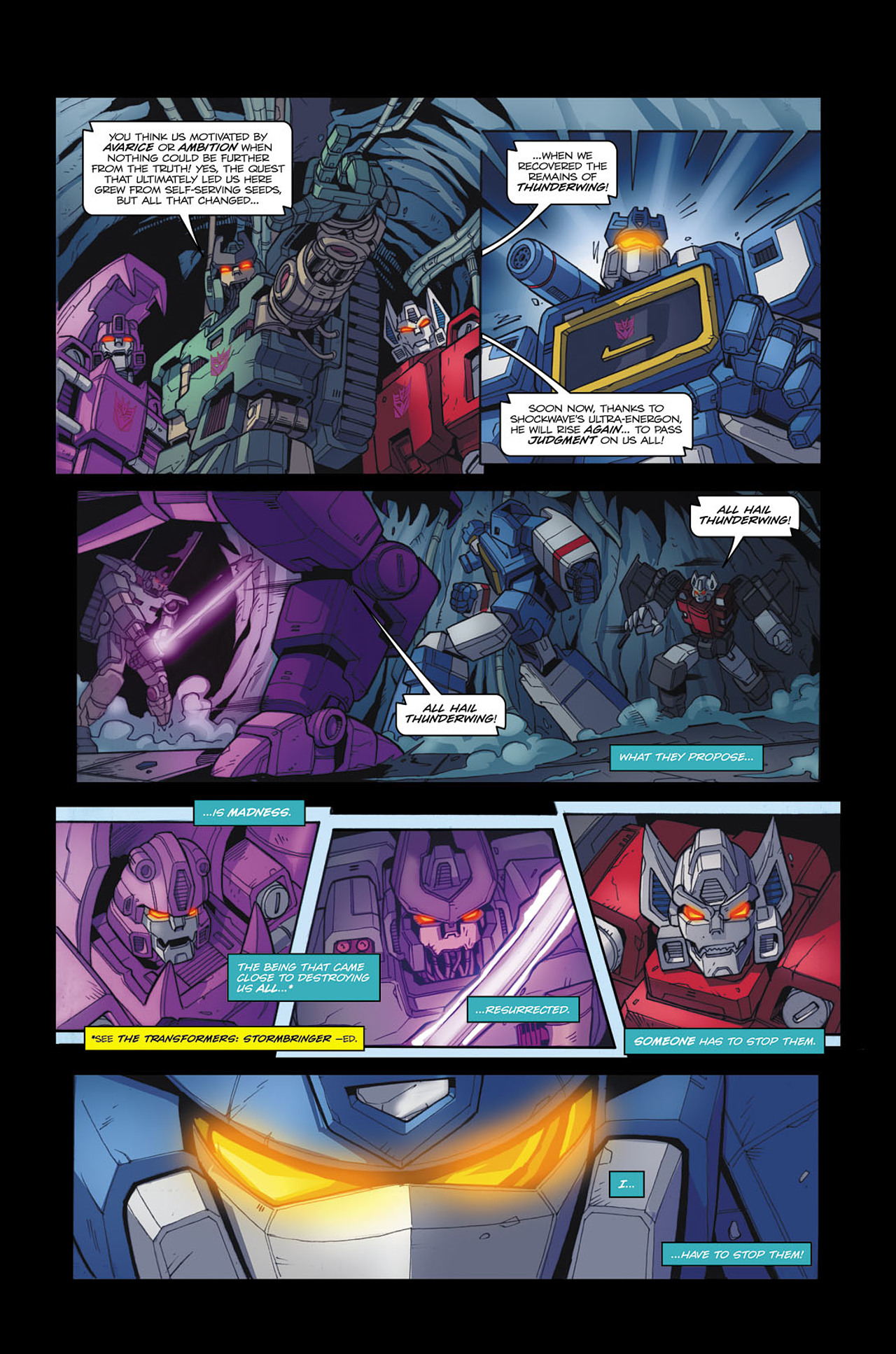 Read online Transformers Spotlight: Soundwave comic -  Issue # Full - 17