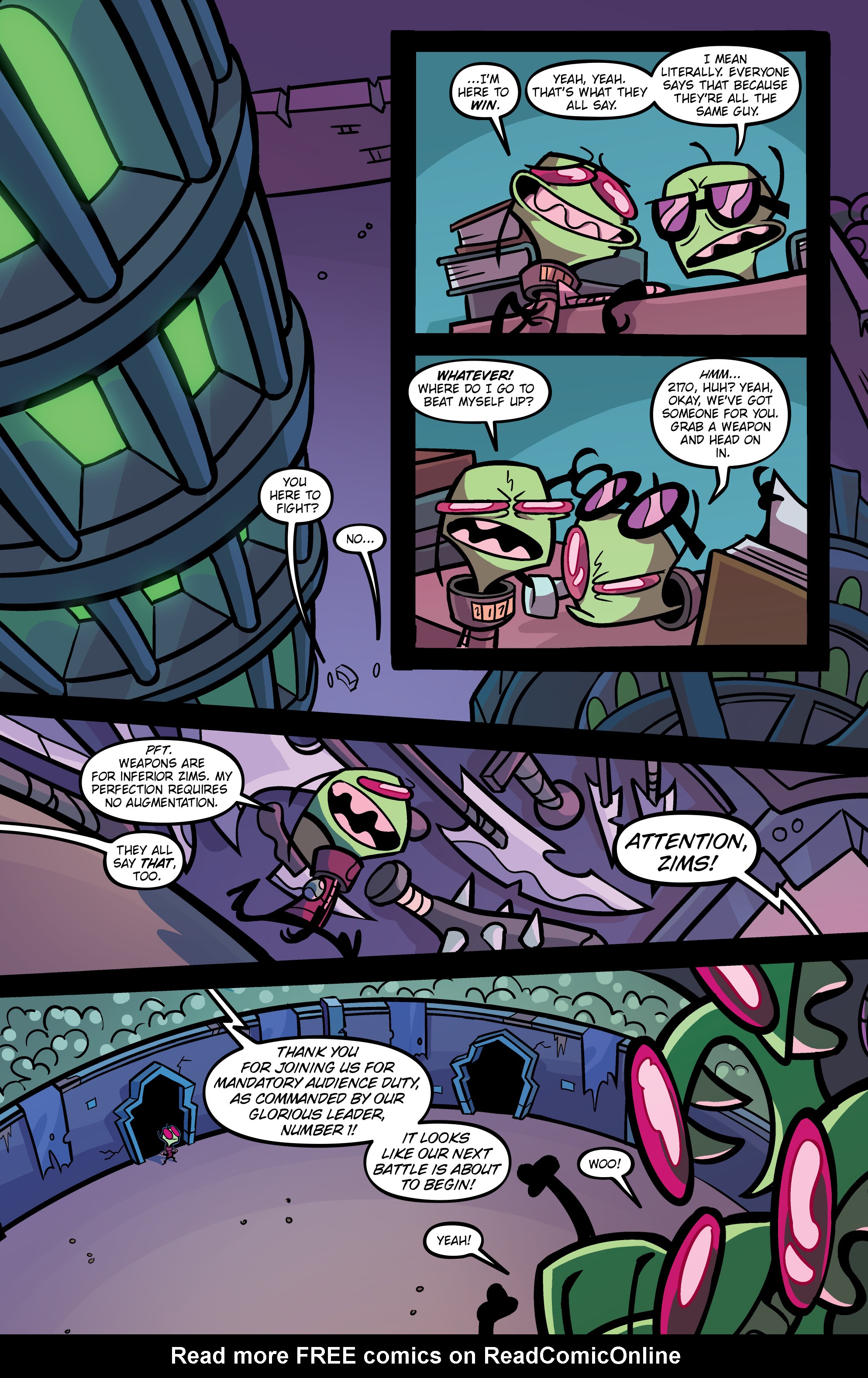 Read online Invader Zim comic -  Issue #47 - 14