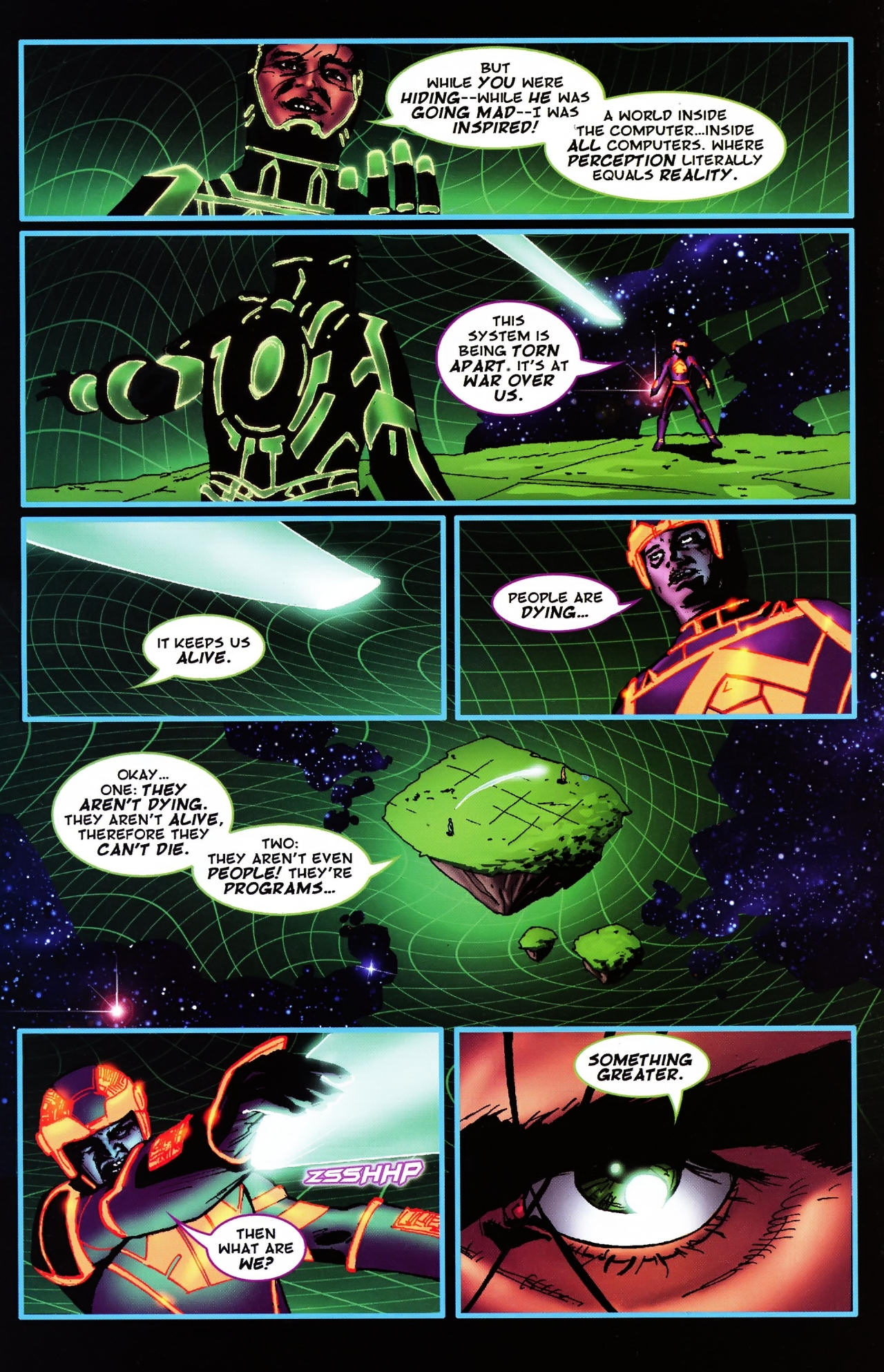 Read online TRON: Ghost in the Machine comic -  Issue #6 - 18