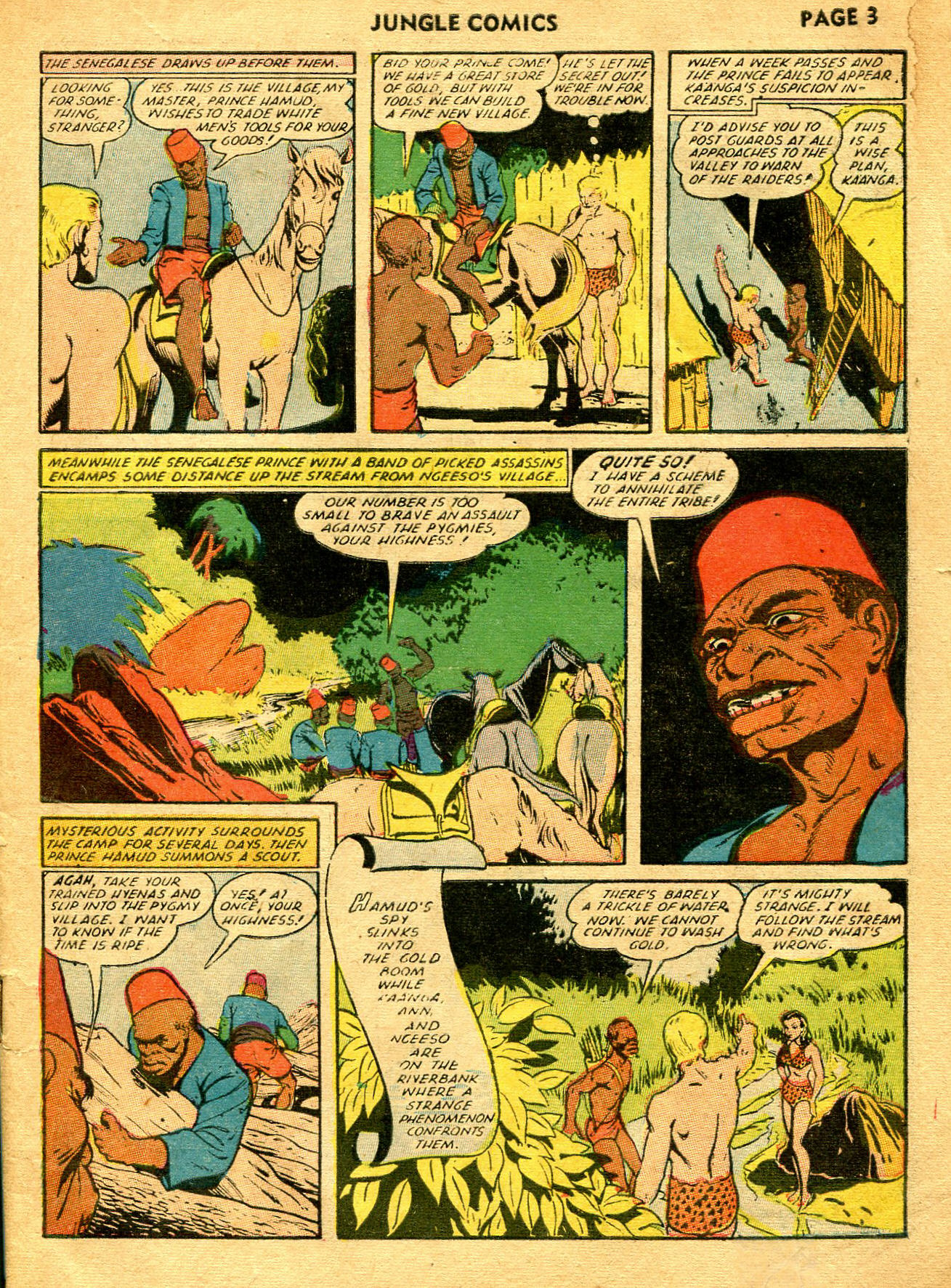 Read online Jungle Comics comic -  Issue #33 - 5