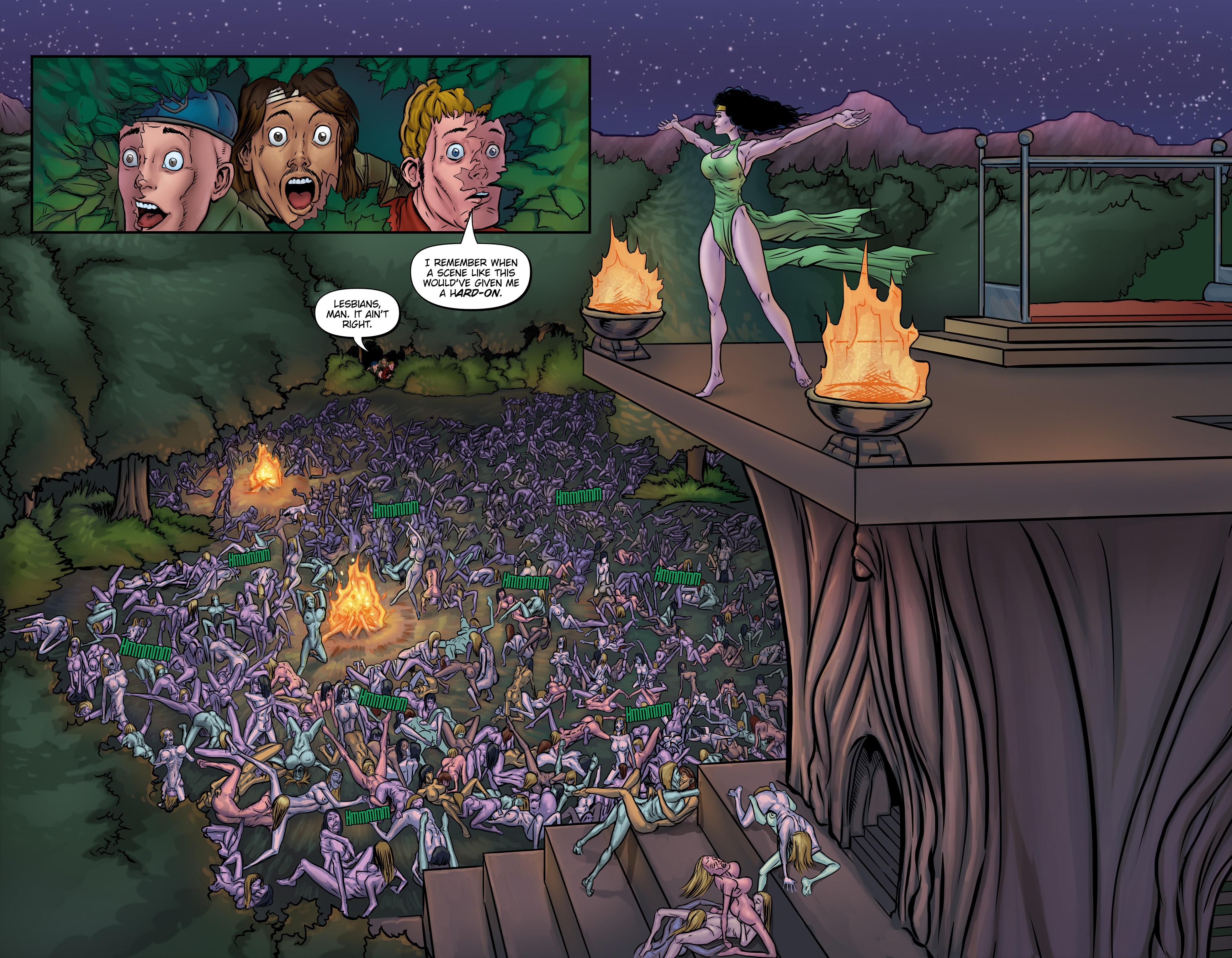 Read online Lesbian Zombies from Outer Space comic -  Issue #7 - 4