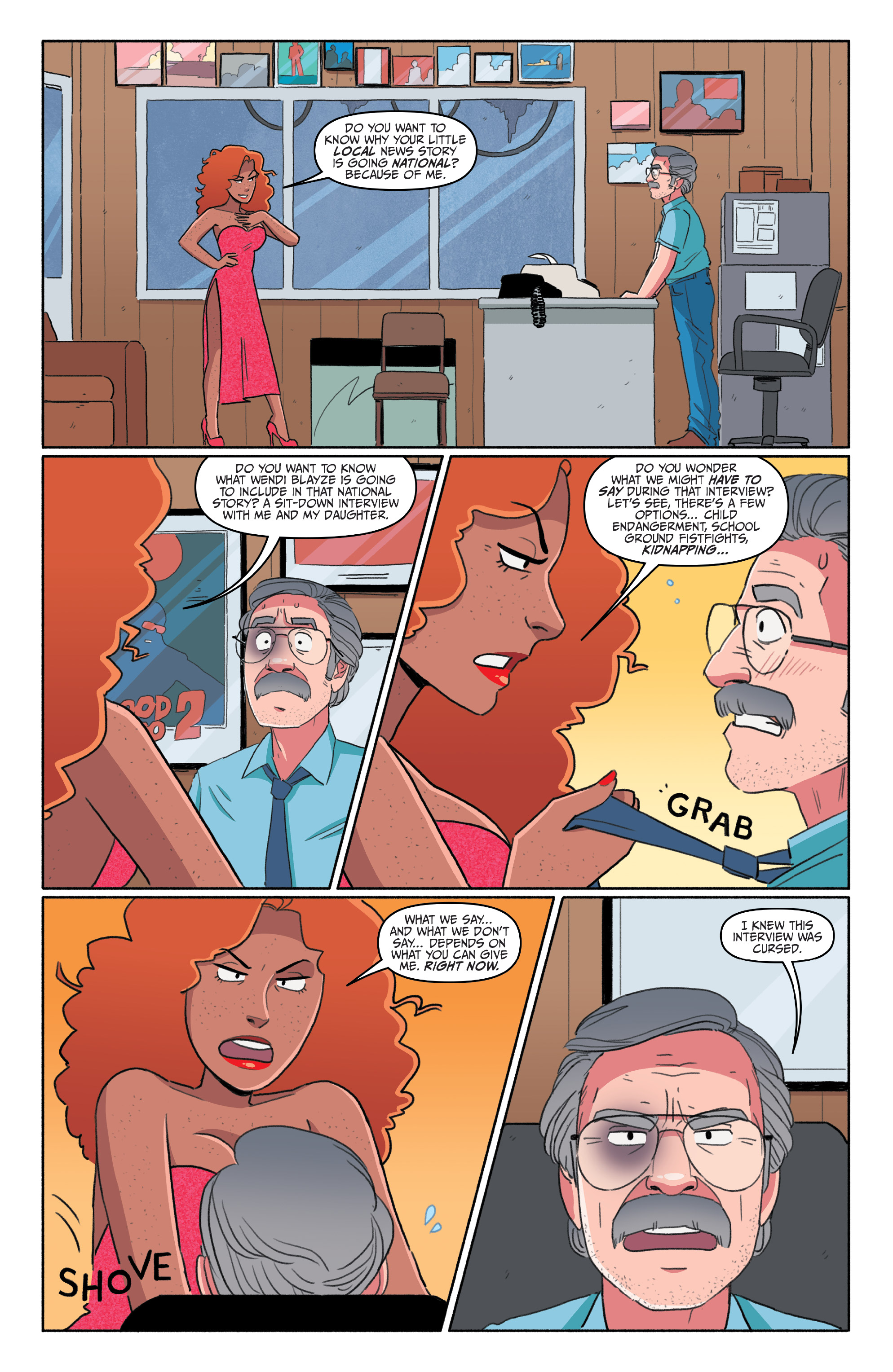 Read online GLOW vs the Babyface comic -  Issue #3 - 23