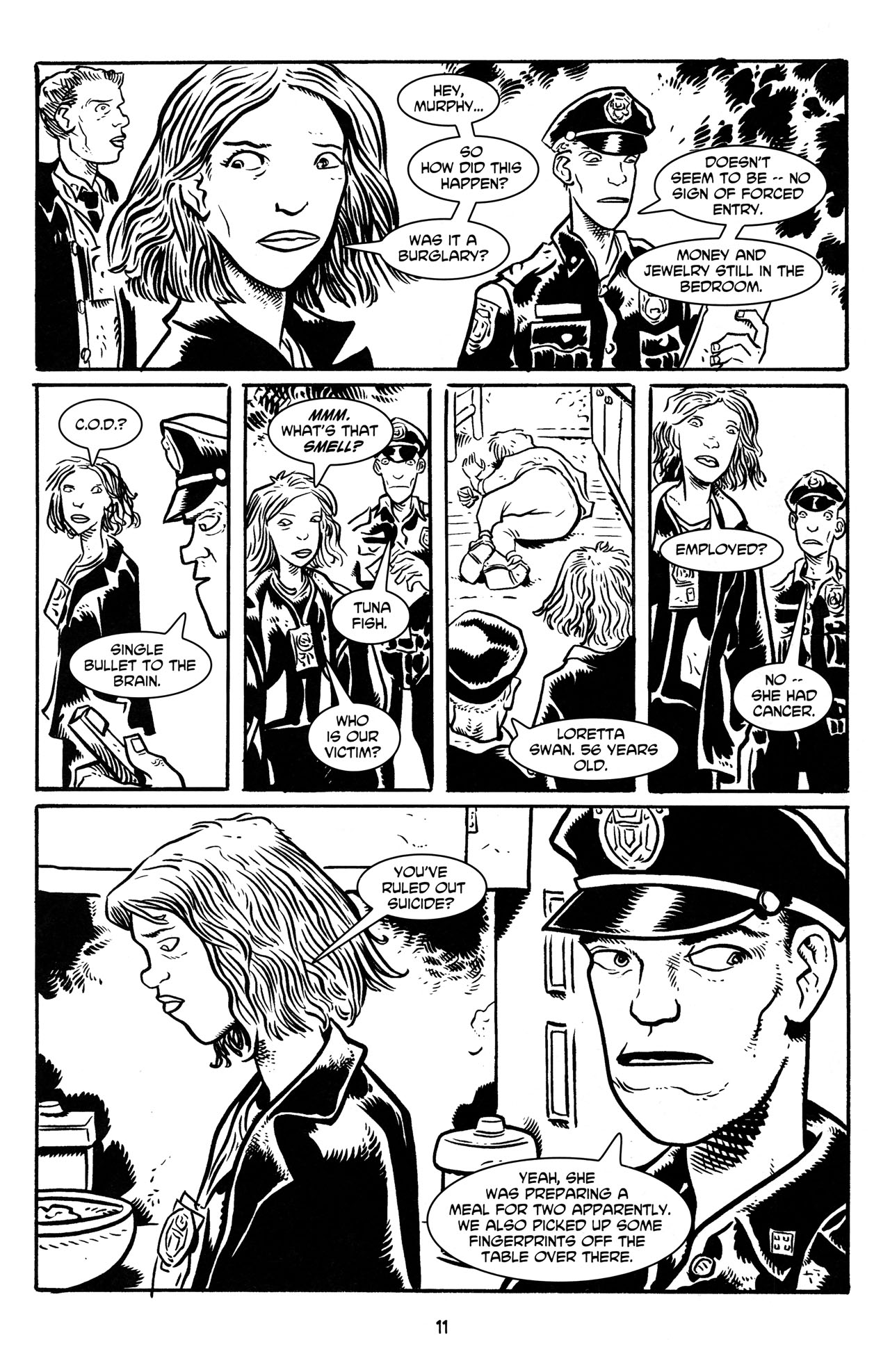 Read online Michelangelo The Third Kind comic -  Issue #2 - 13