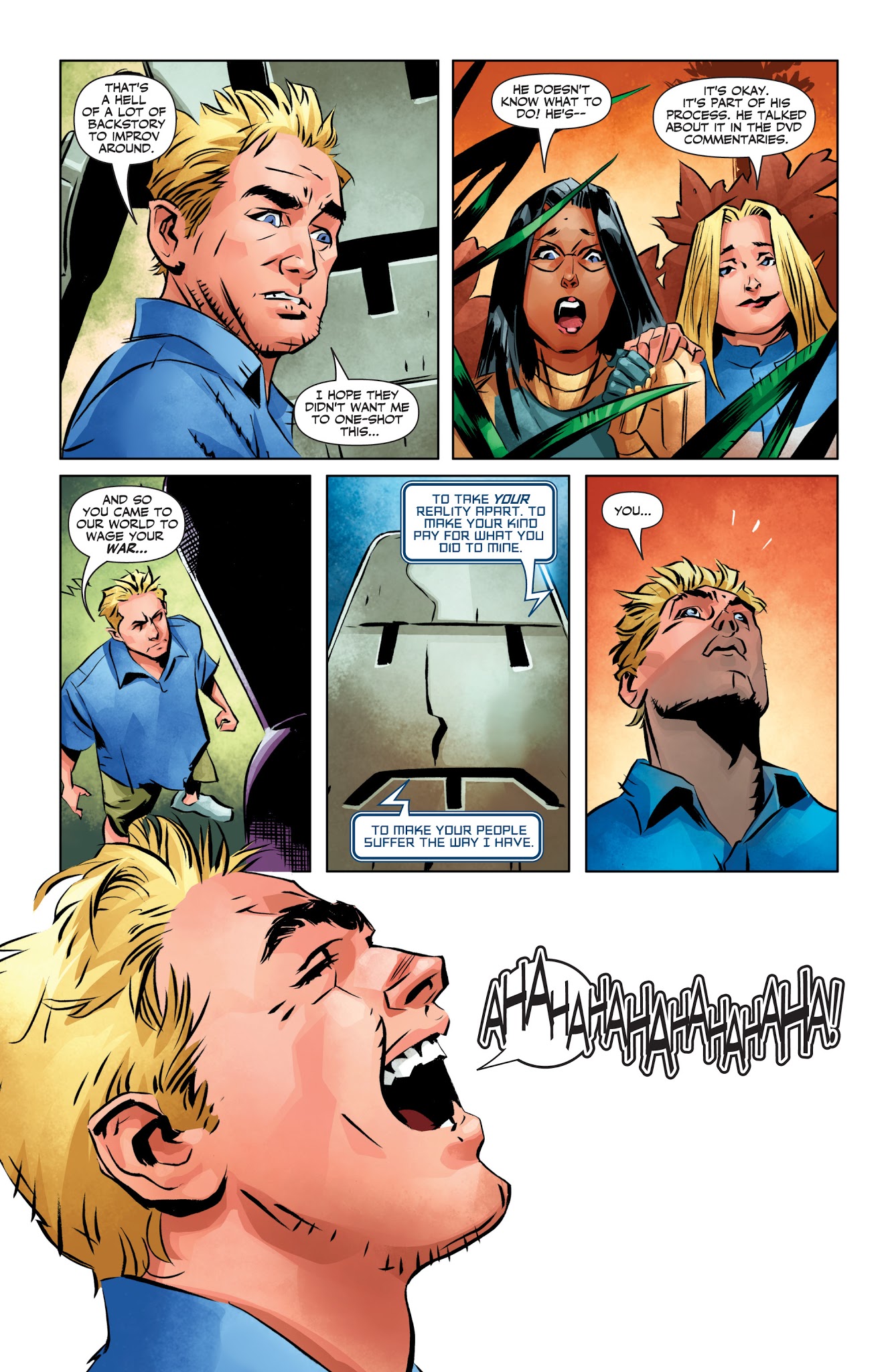 Read online Faith and the Future Force comic -  Issue #4 - 16