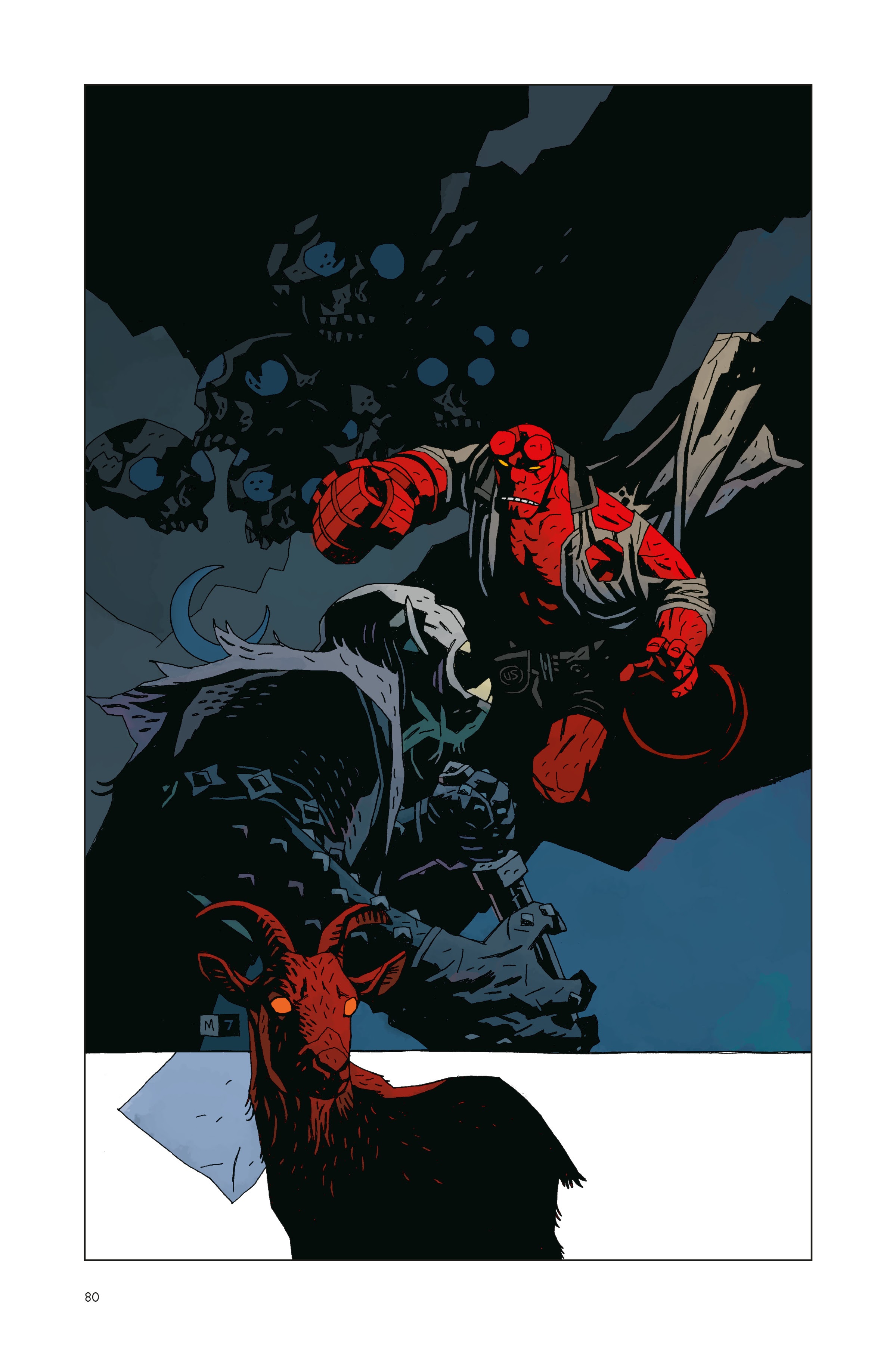Read online Hellboy: 25 Years of Covers comic -  Issue # TPB (Part 1) - 82