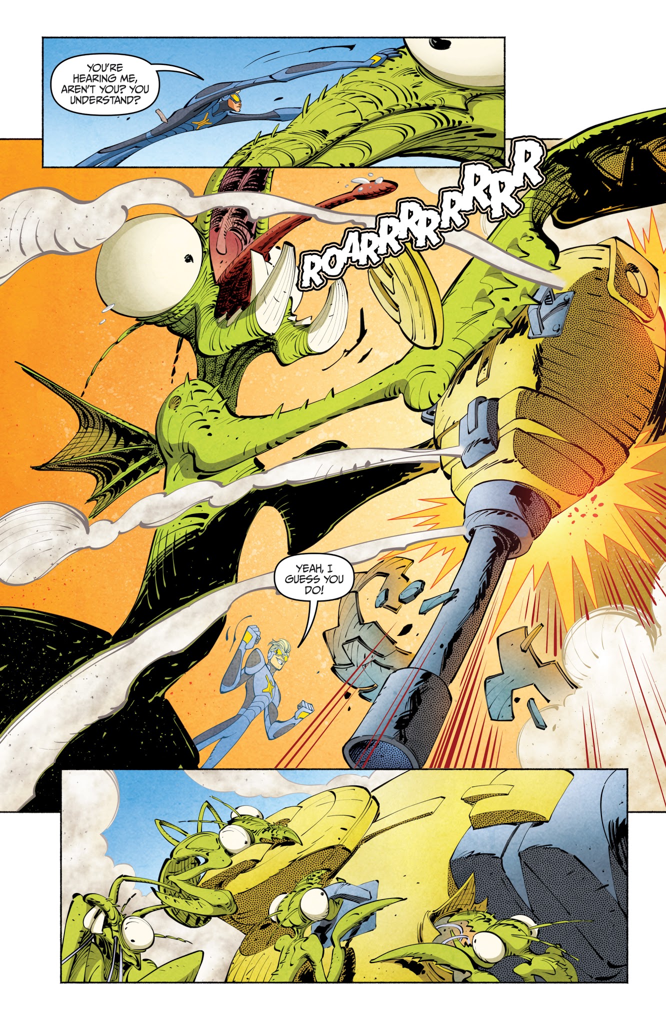 Read online Stretch Armstrong and the Flex Fighters comic -  Issue #3 - 14