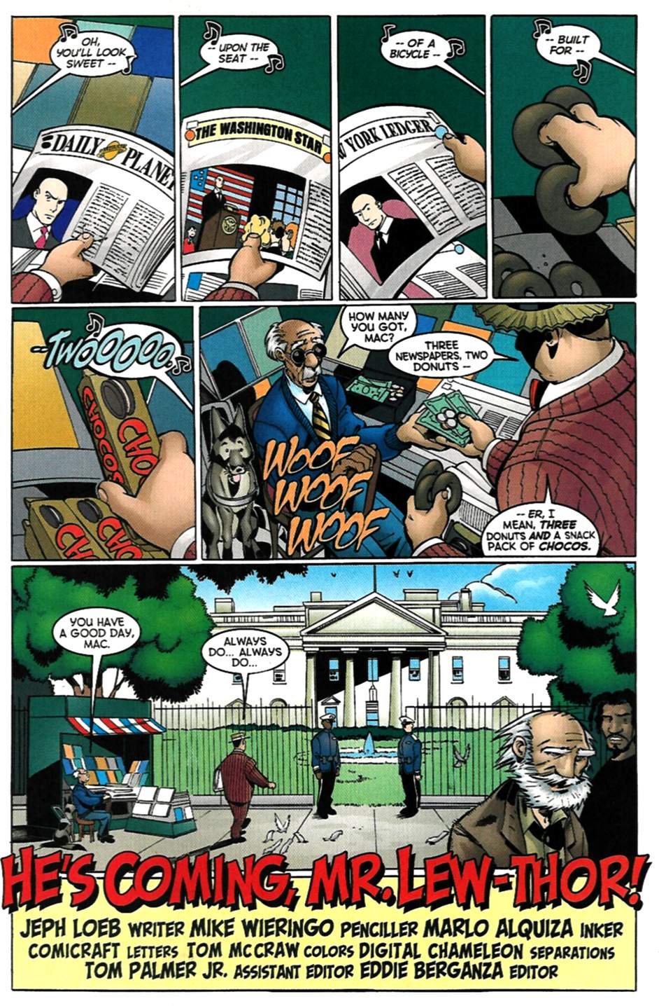 Read online Secret Files President Luthor comic -  Issue # Full - 38