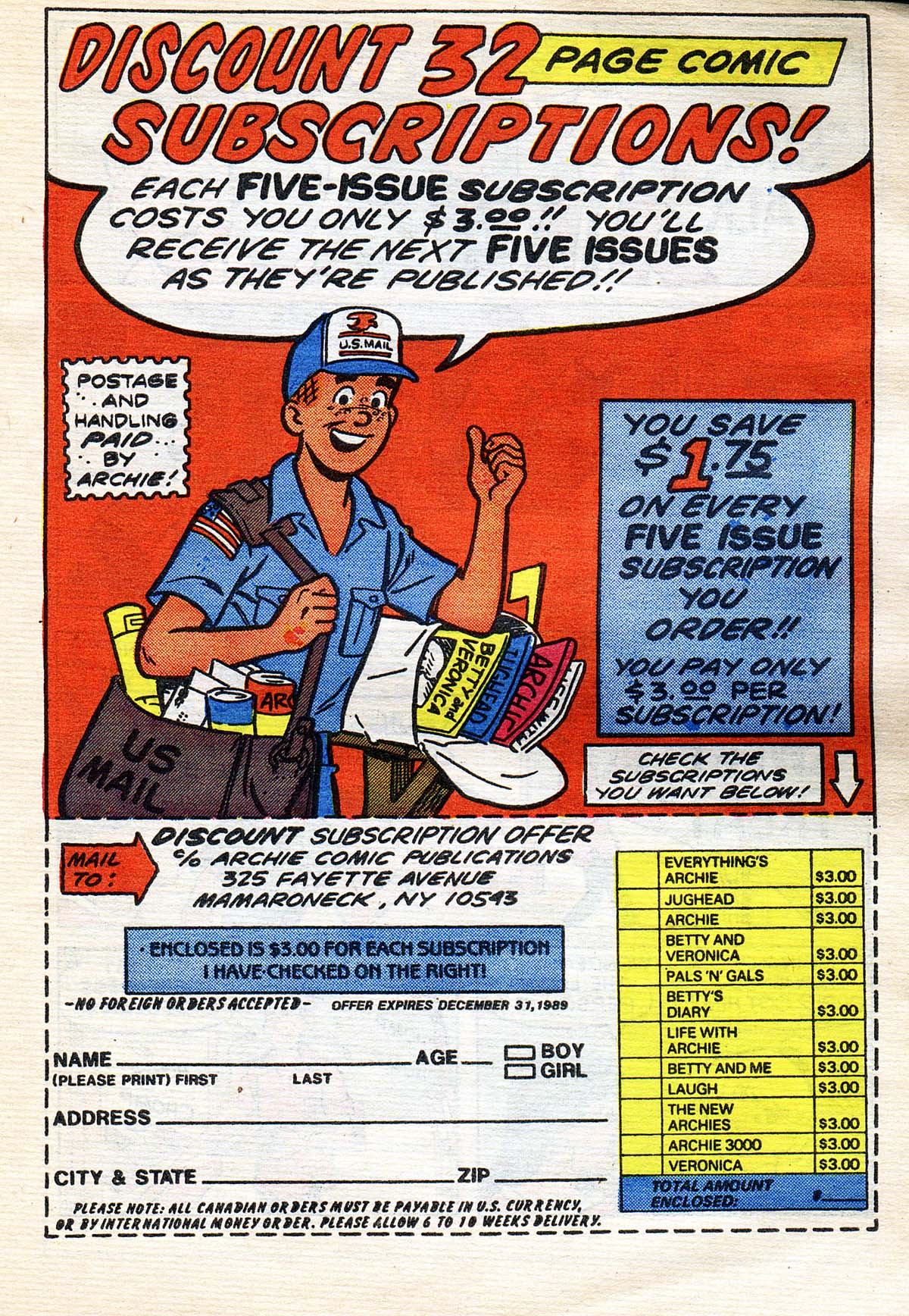 Read online Archie Annual Digest Magazine comic -  Issue #55 - 120