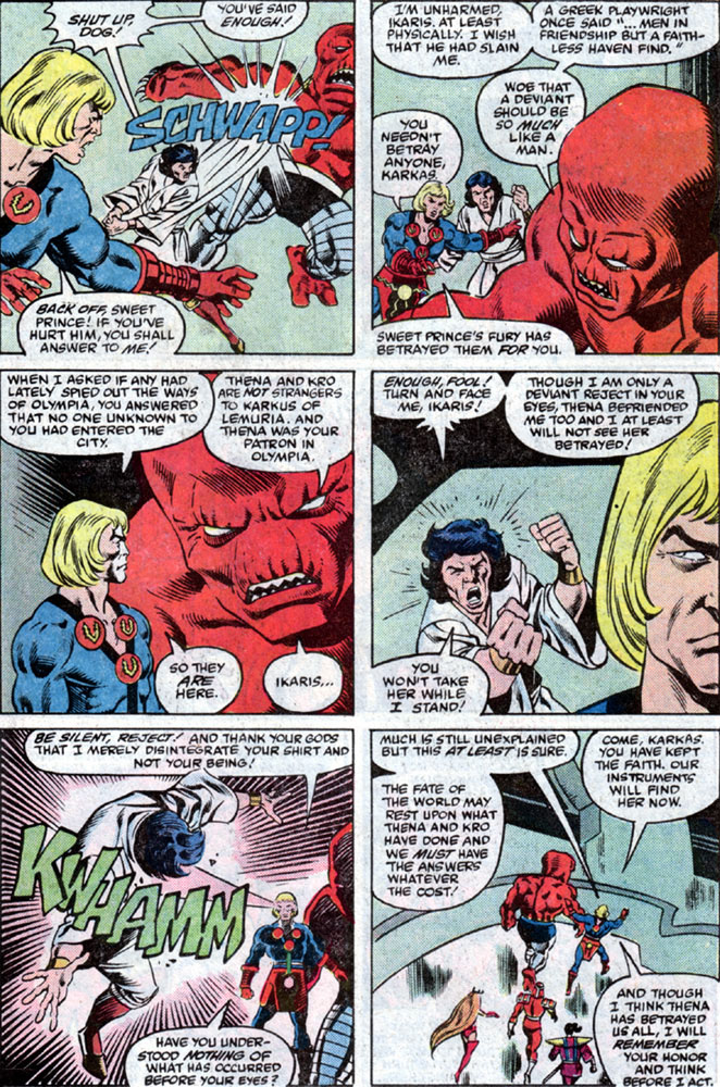 Read online Eternals (1985) comic -  Issue #9 - 14