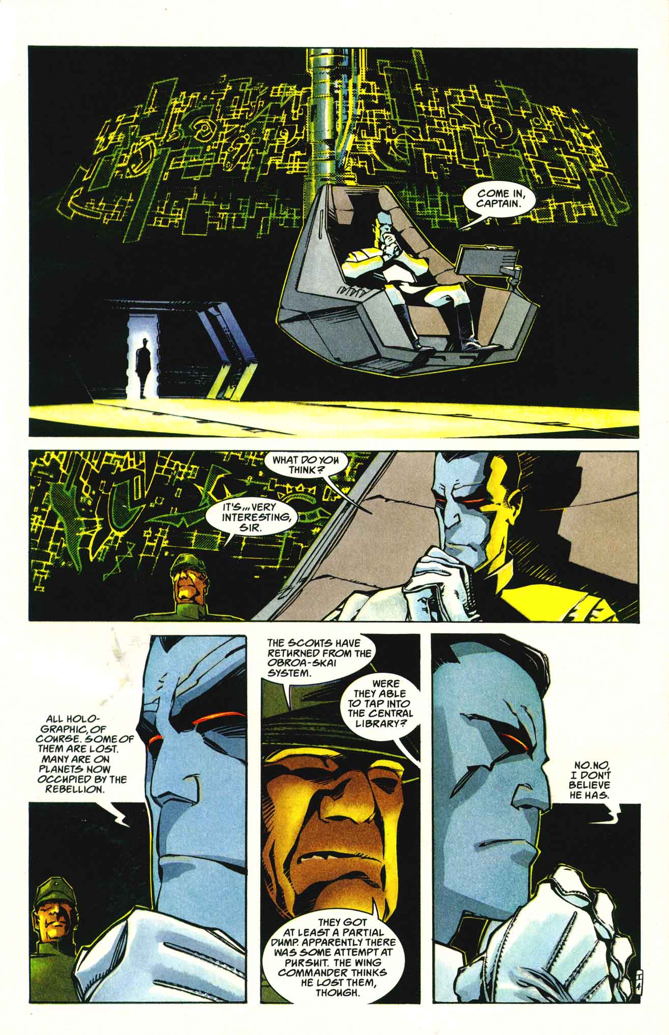 Read online Star Wars: Heir to the Empire comic -  Issue #1 - 8