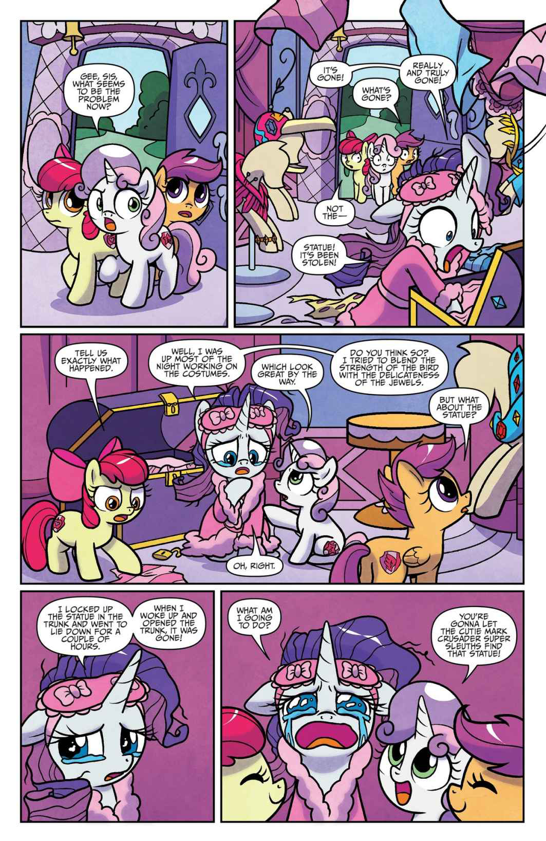 Read online My Little Pony: Ponyville Mysteries comic -  Issue #5 - 8