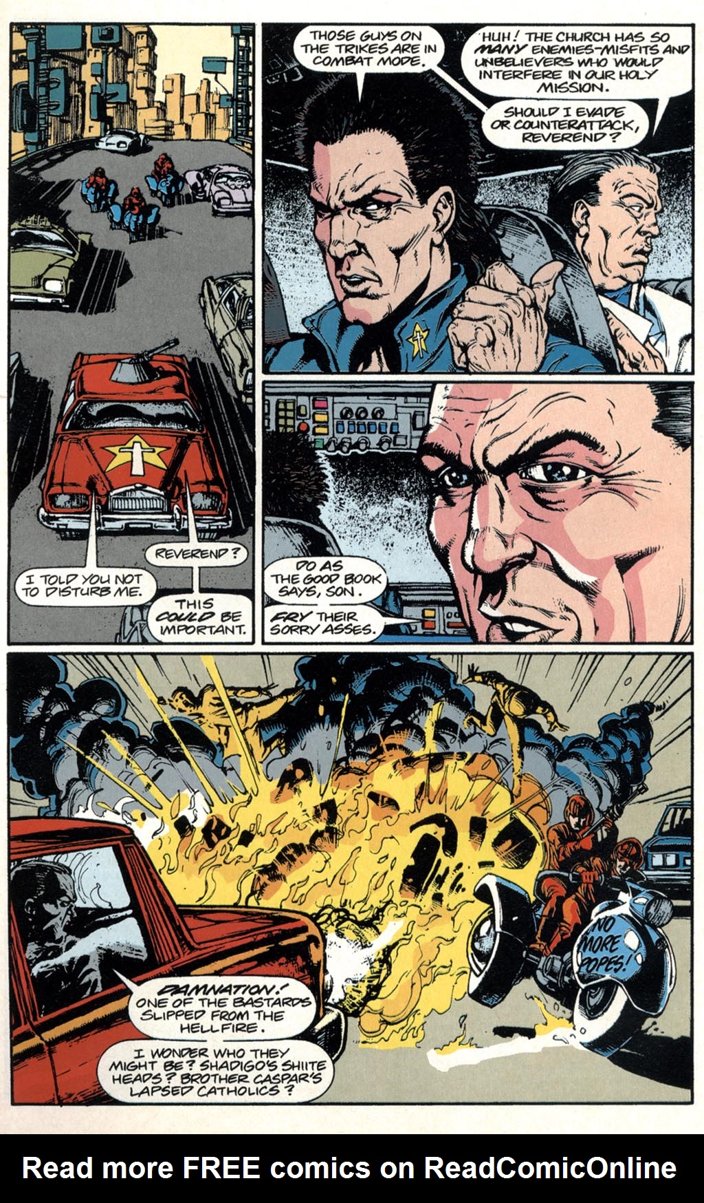 Read online Car Warriors comic -  Issue #1 - 10