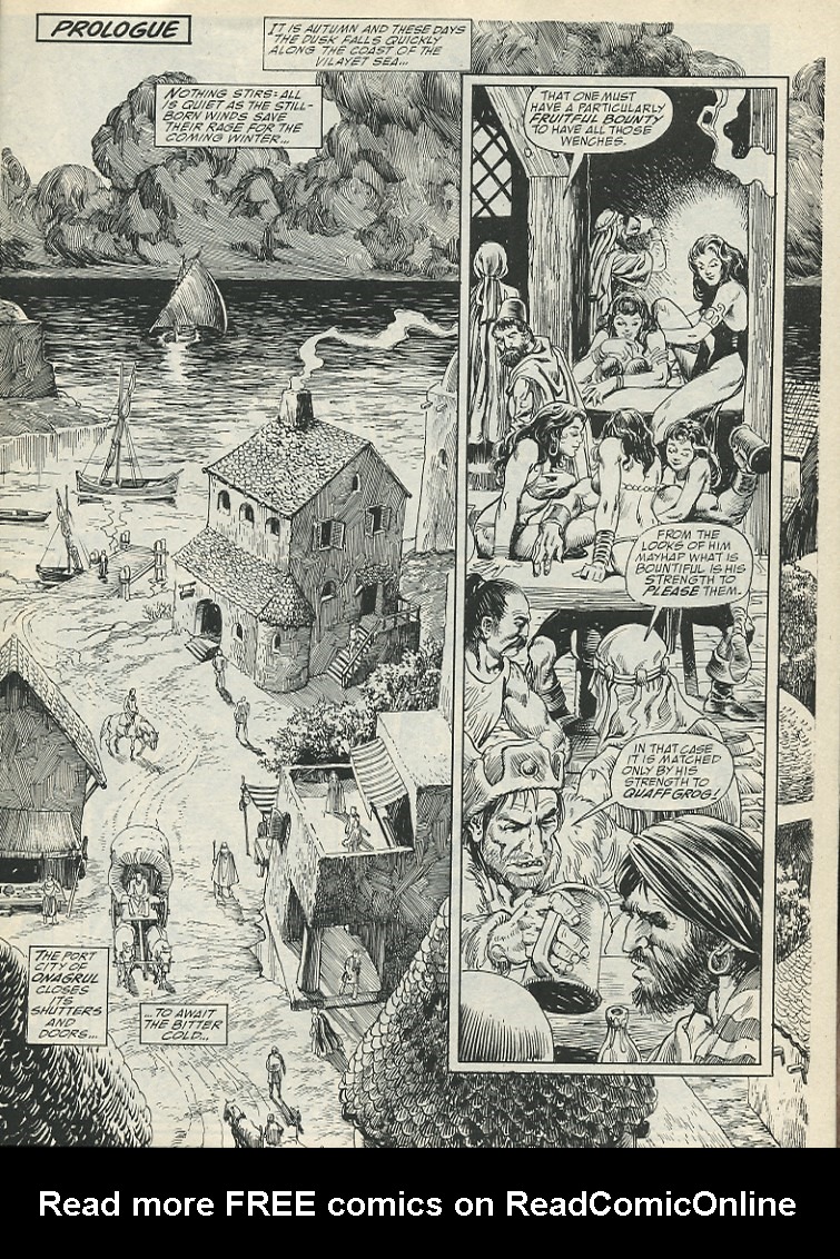 The Savage Sword Of Conan issue 184 - Page 3