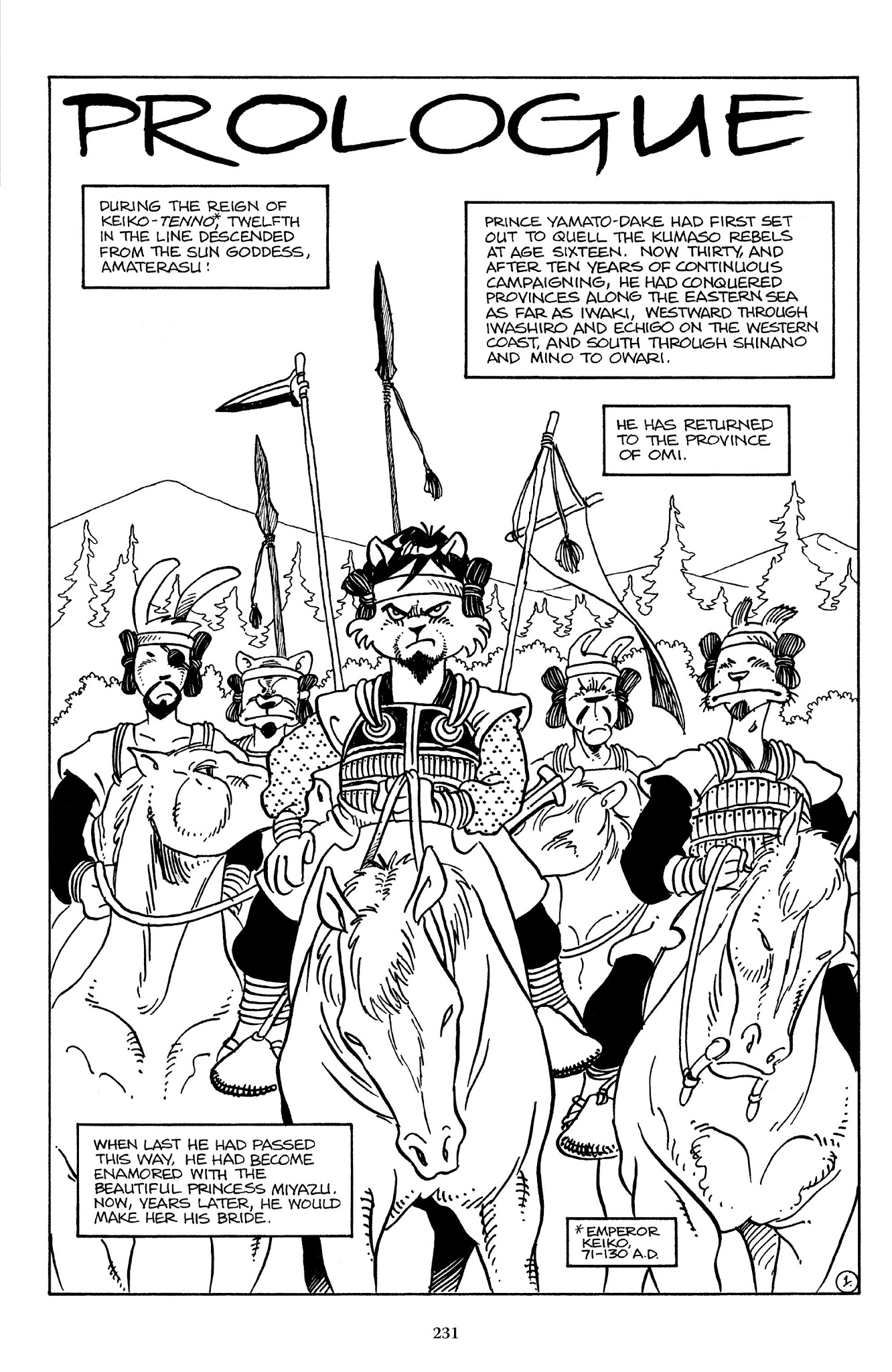 Read online The Usagi Yojimbo Saga comic -  Issue # TPB 3 - 228