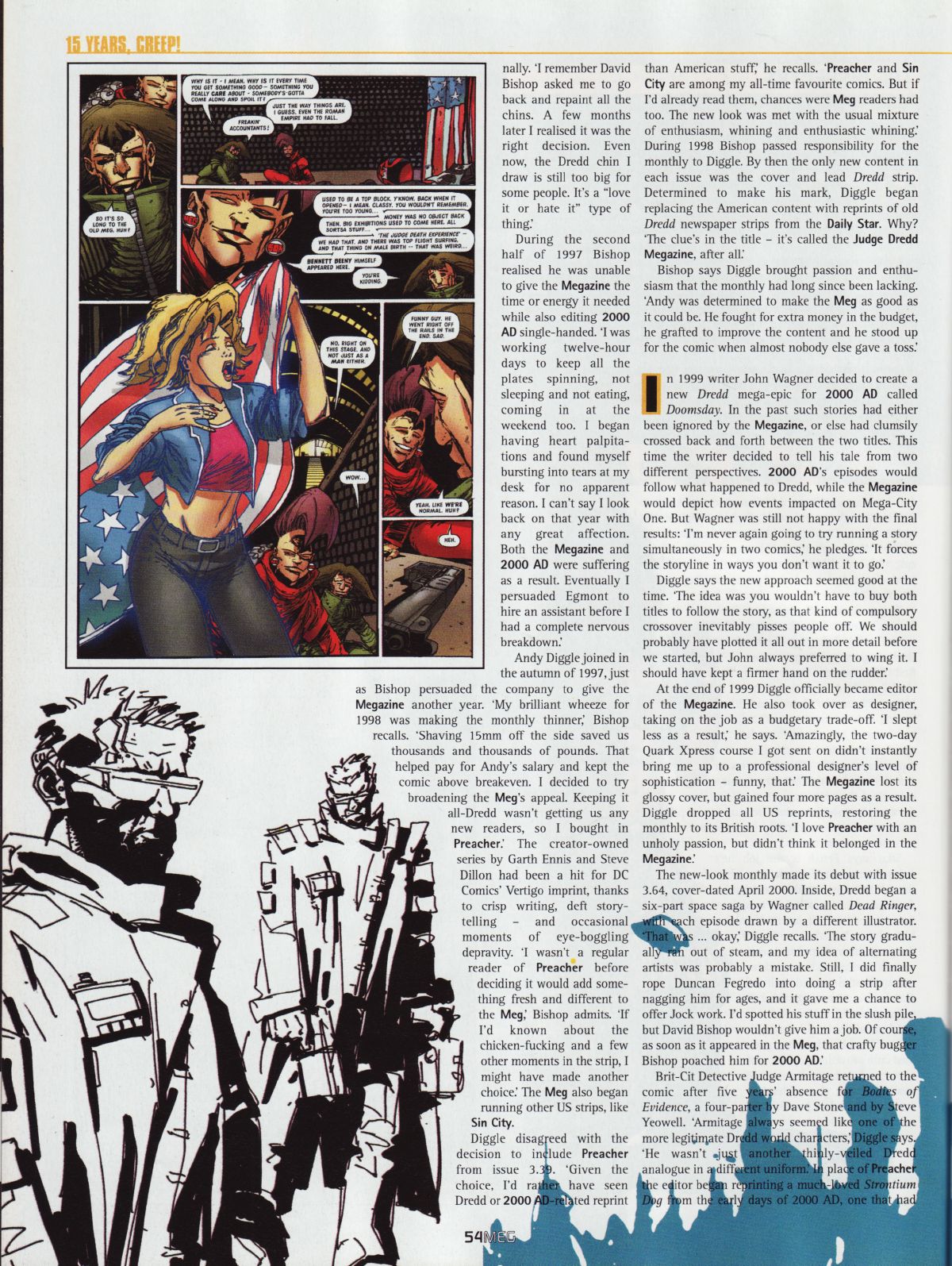 Read online Judge Dredd Megazine (Vol. 5) comic -  Issue #240 - 54