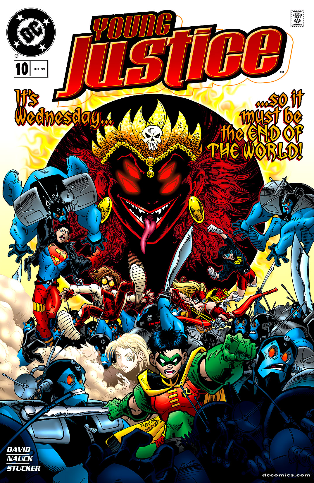 Read online Young Justice (1998) comic -  Issue #10 - 1