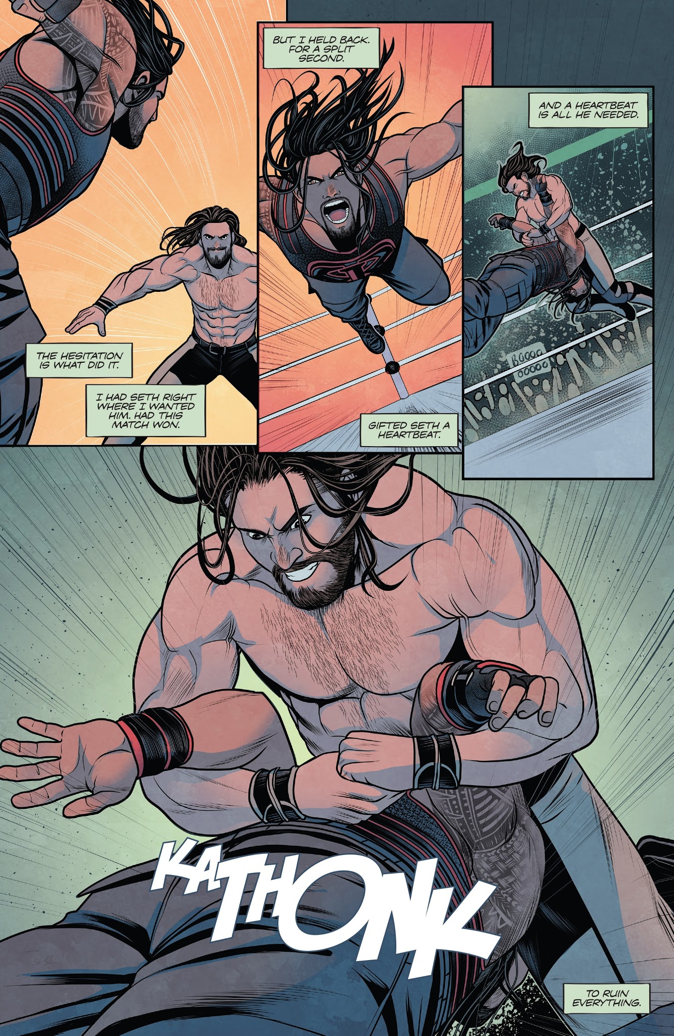 Read online WWE comic -  Issue #9 - 19